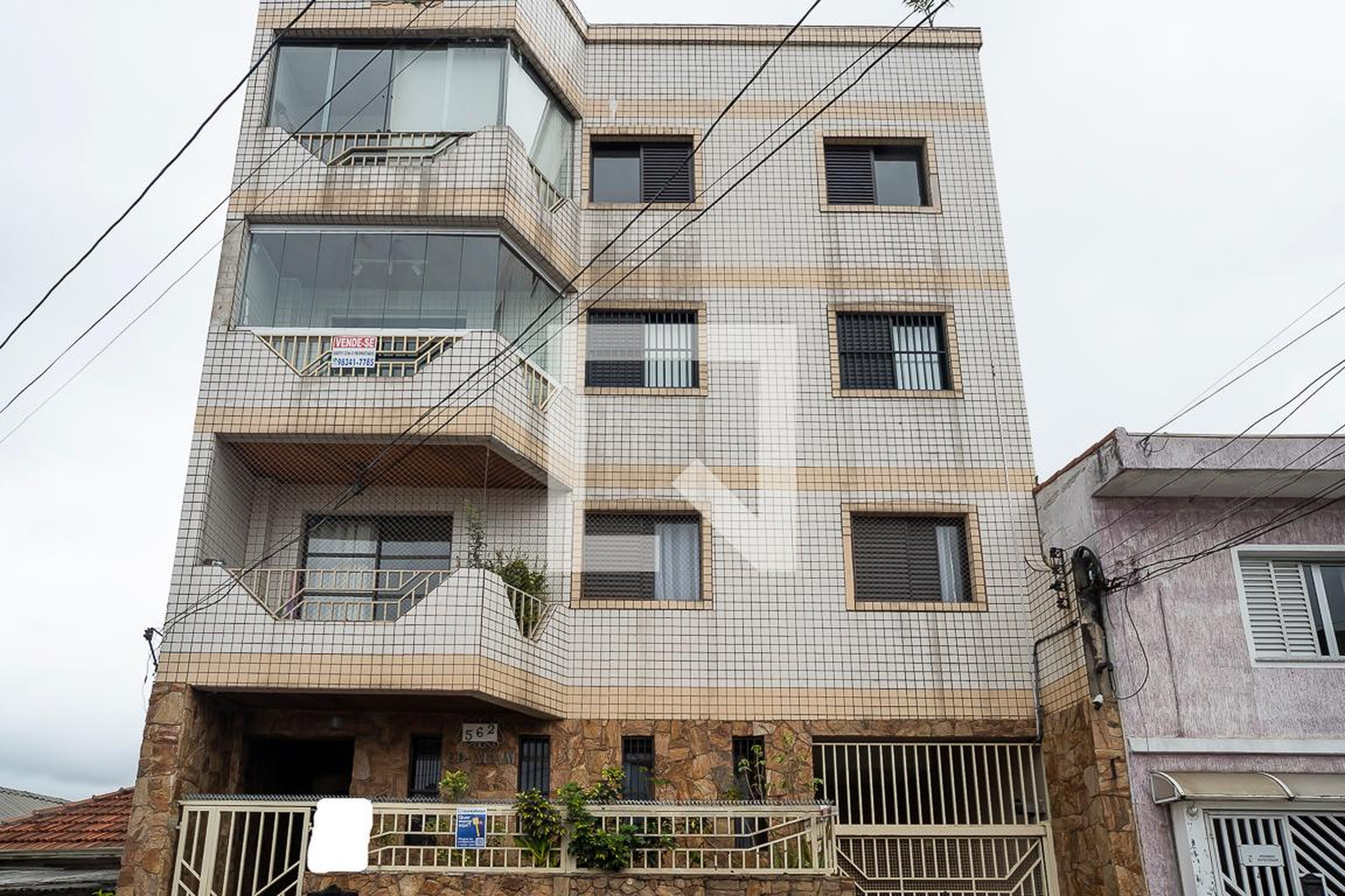 Fachada do Prédio Condomínio em Rua Tocantins, 560