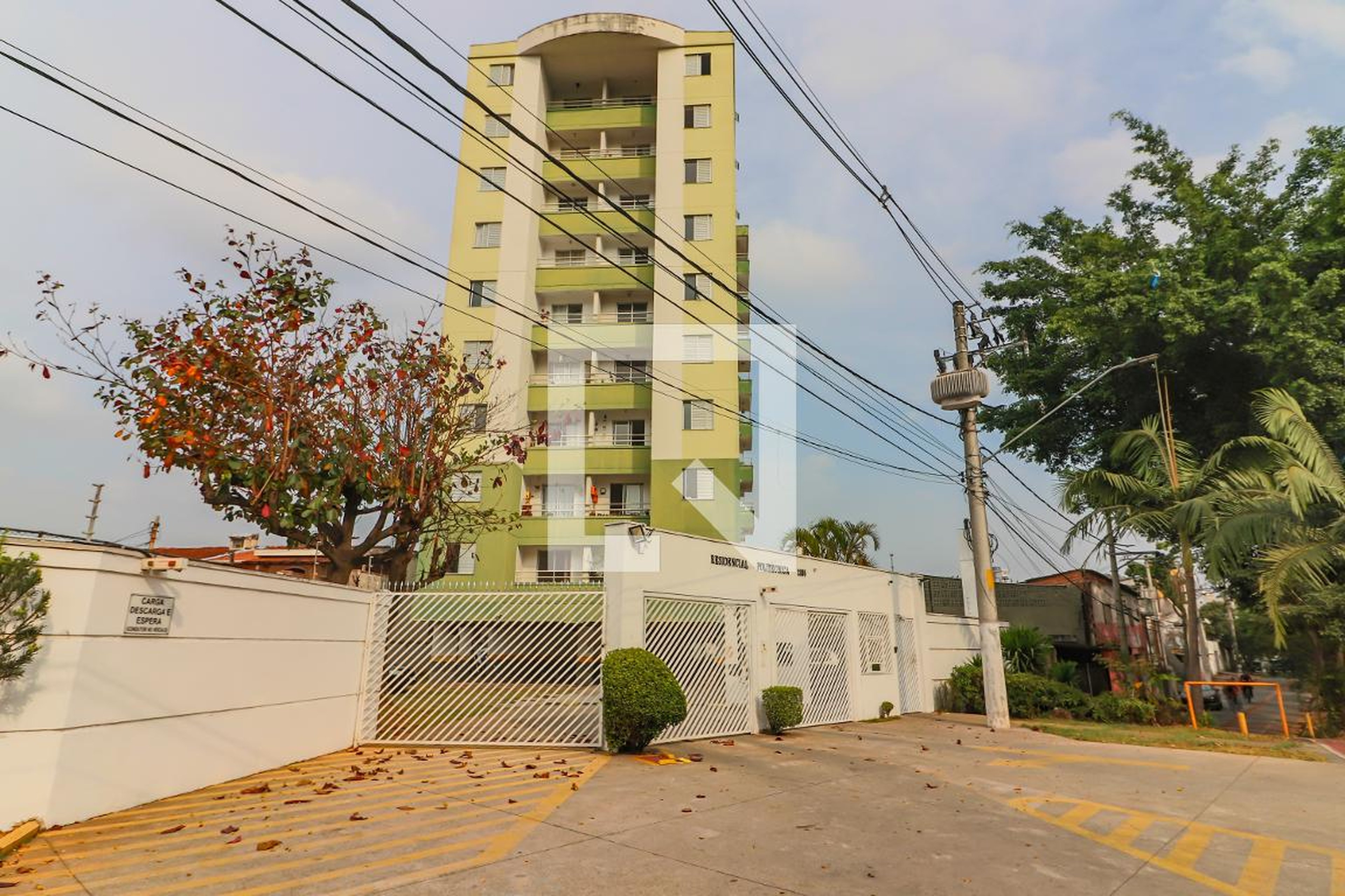 Fachada do Condomínio Residencial Politecnica