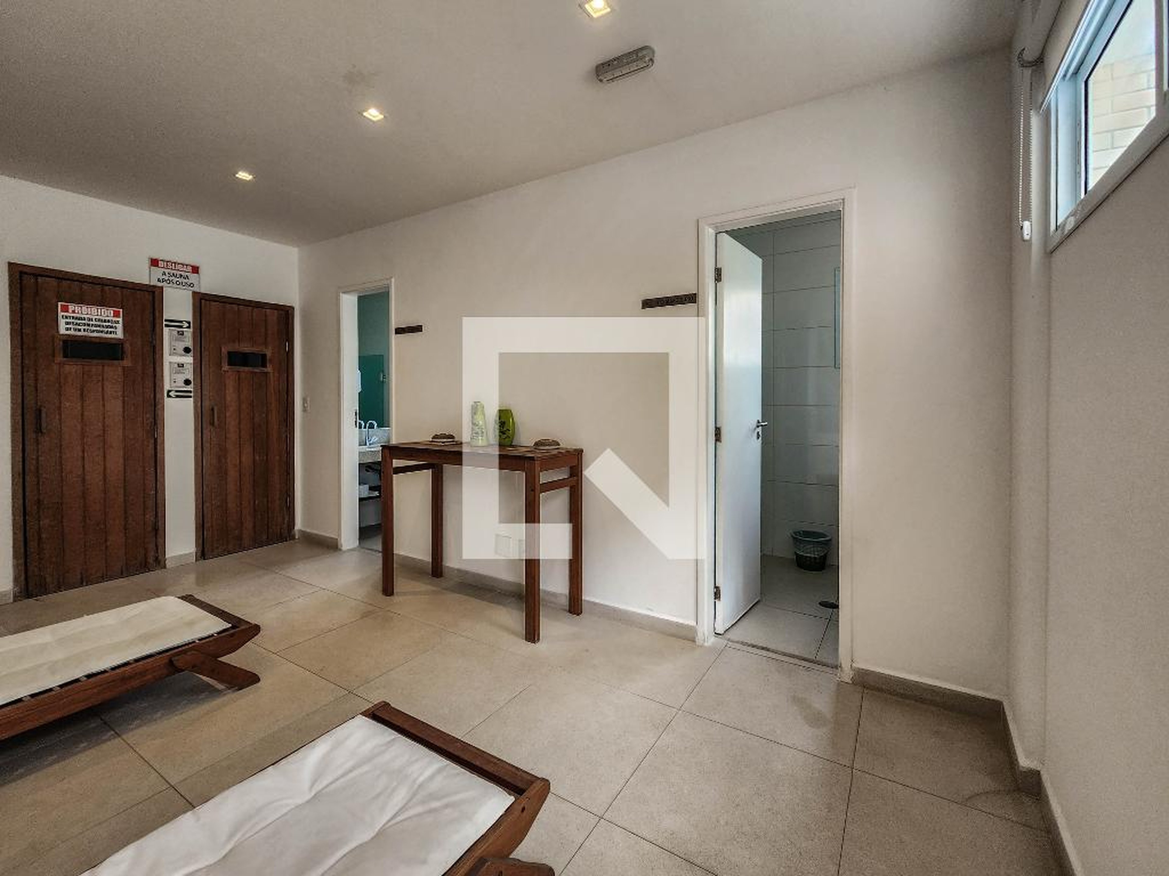 Sauna - Edifício Residencial Mirante da Enseada