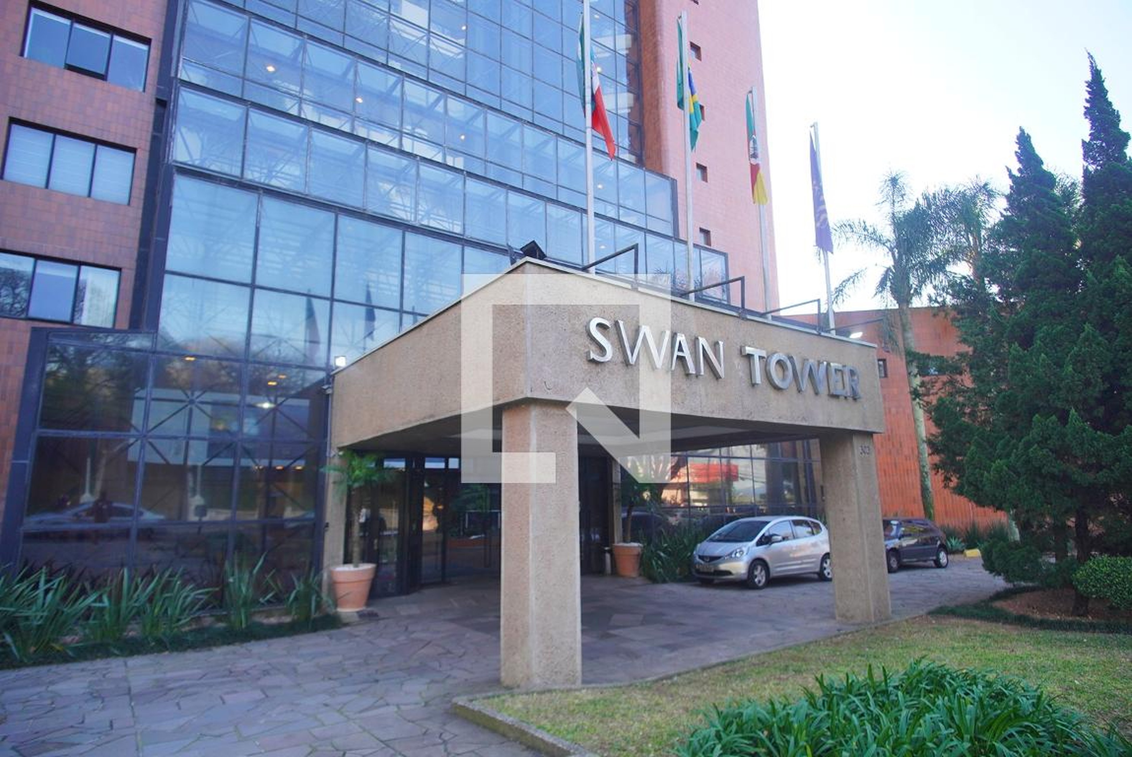 Fachada Condomínio Swan Tower Hotel