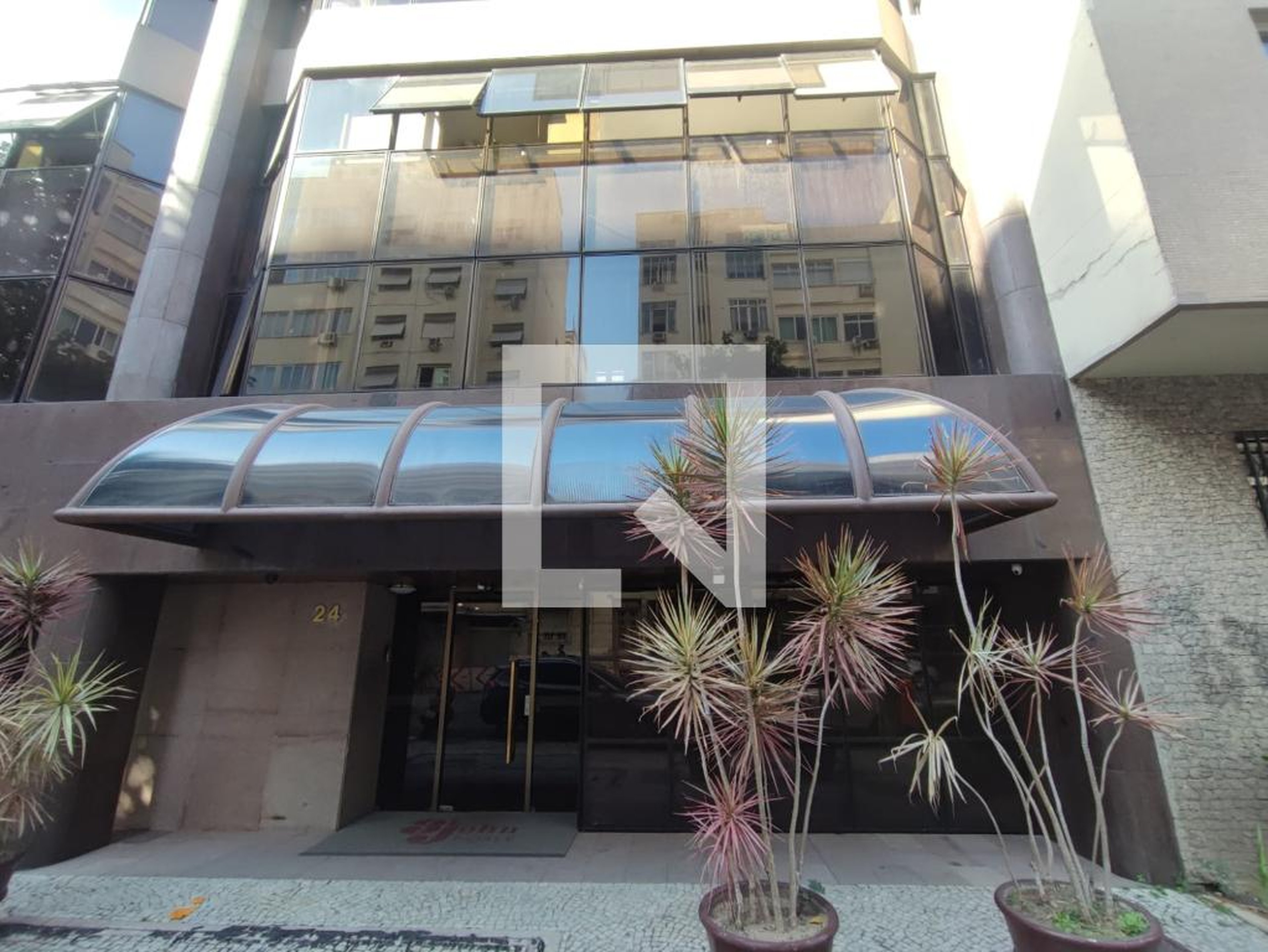 Fachada do prédio Edifício Edifício John Palace