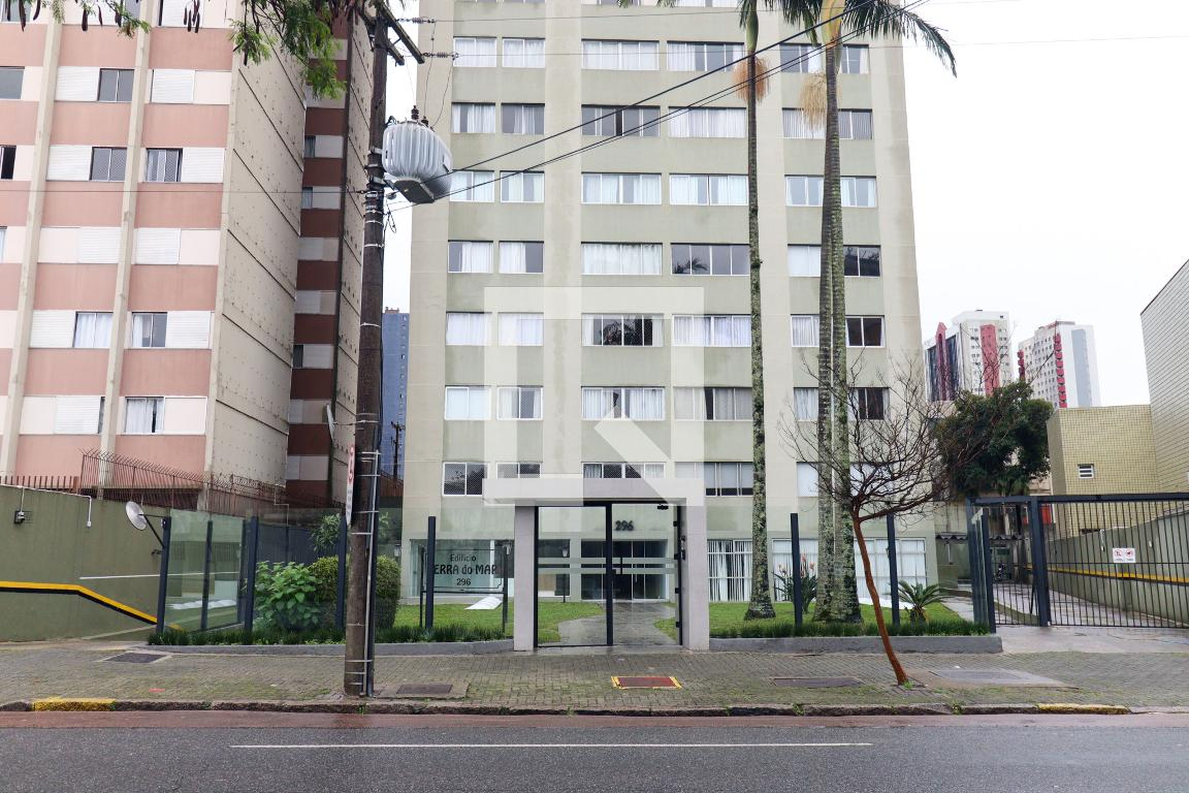 Fachada do Condominio Edifício Serra do Mar