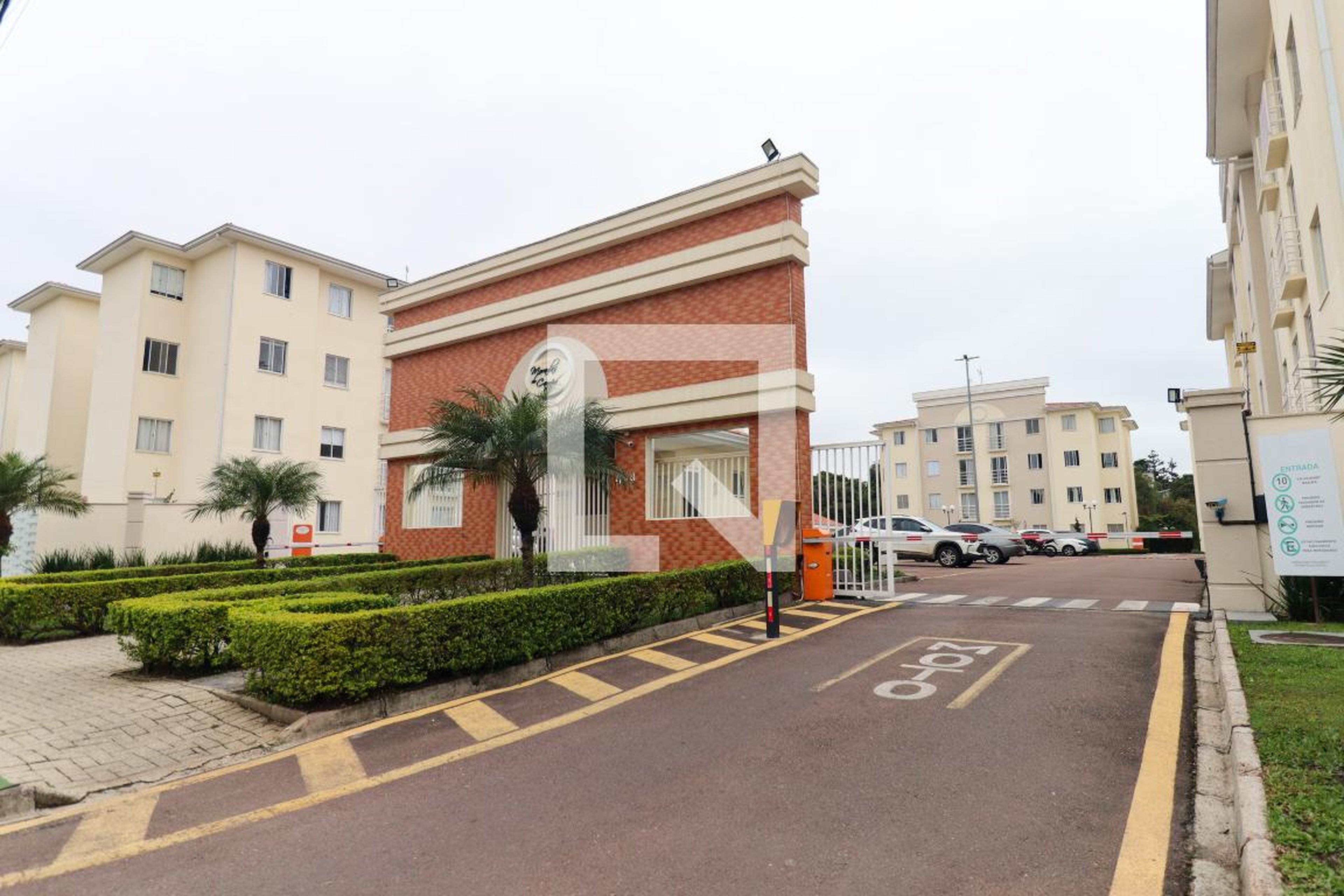 Fachada do Condominio Condomínio Moradas do Campo