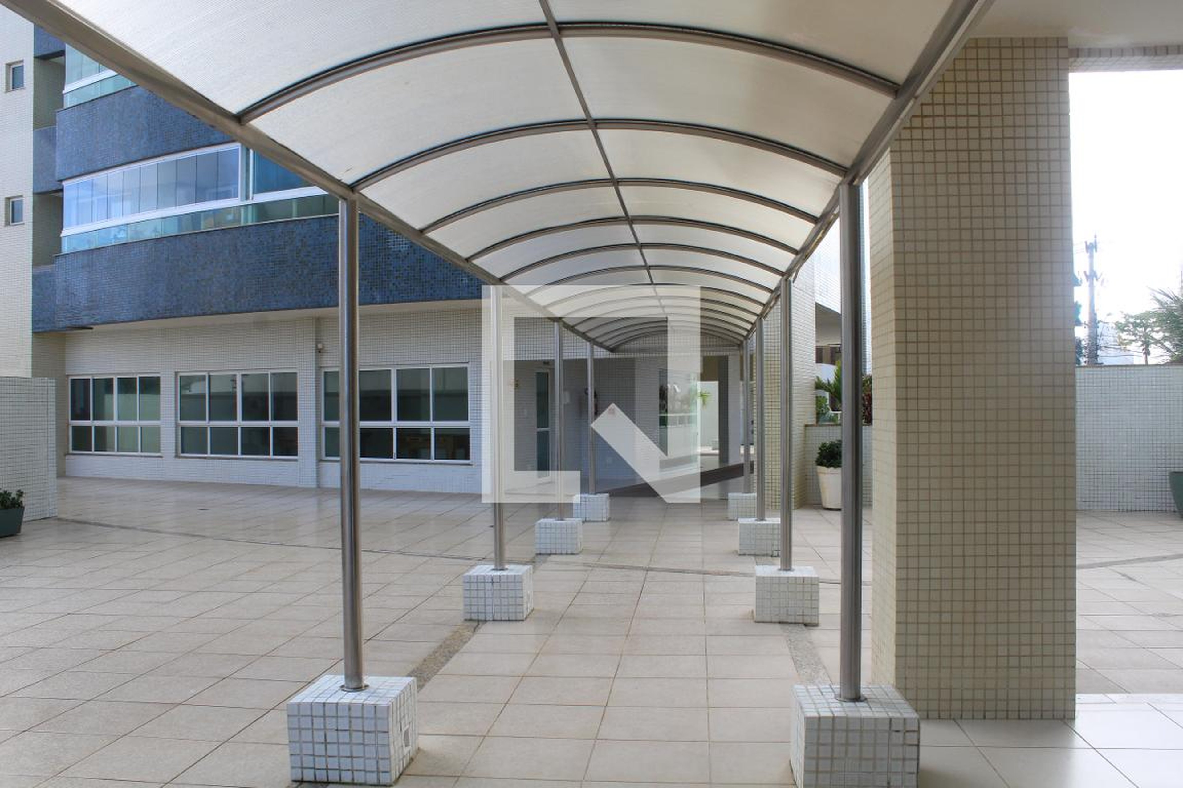 Hall de entrada - Edifício Residencial Jardim de Alah