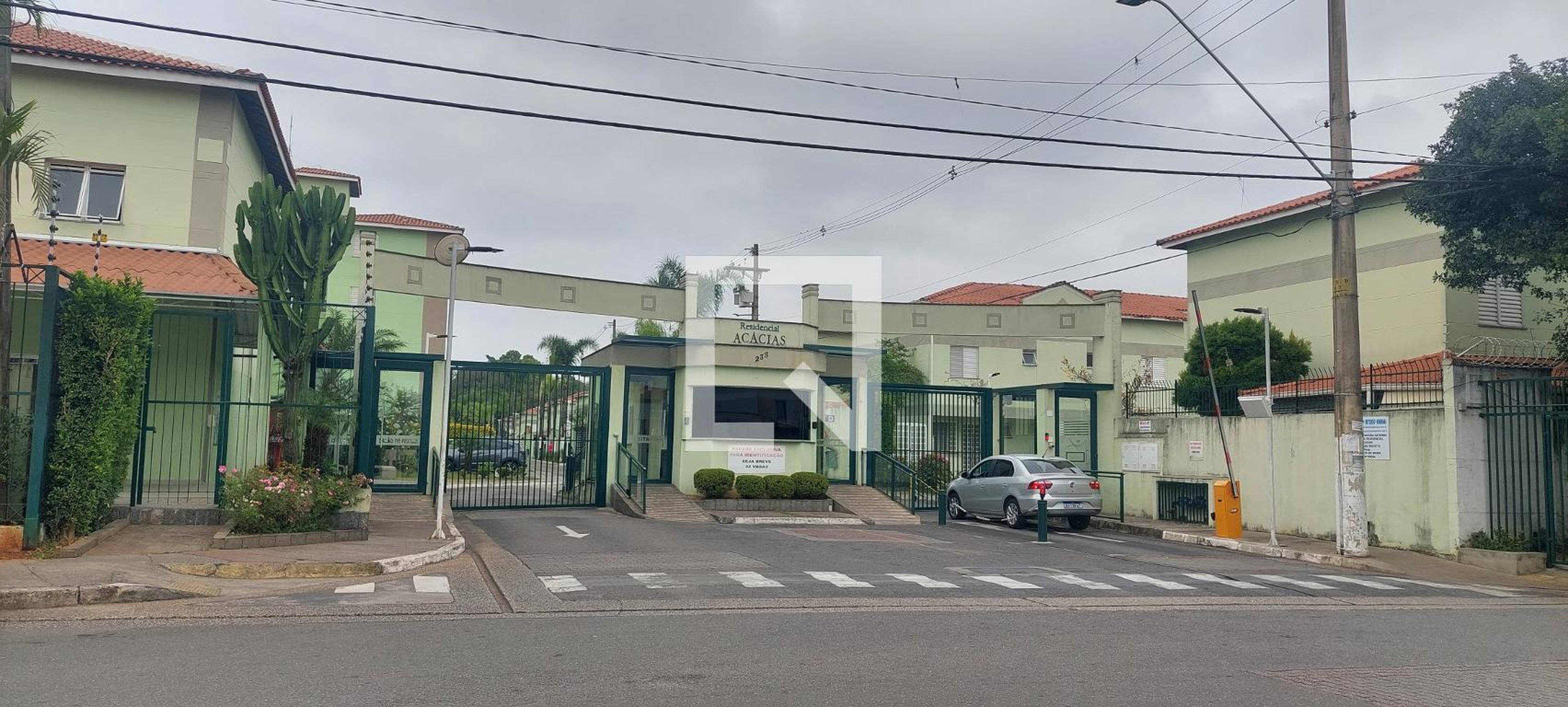 Fachada do condomínio Residencial Acácias