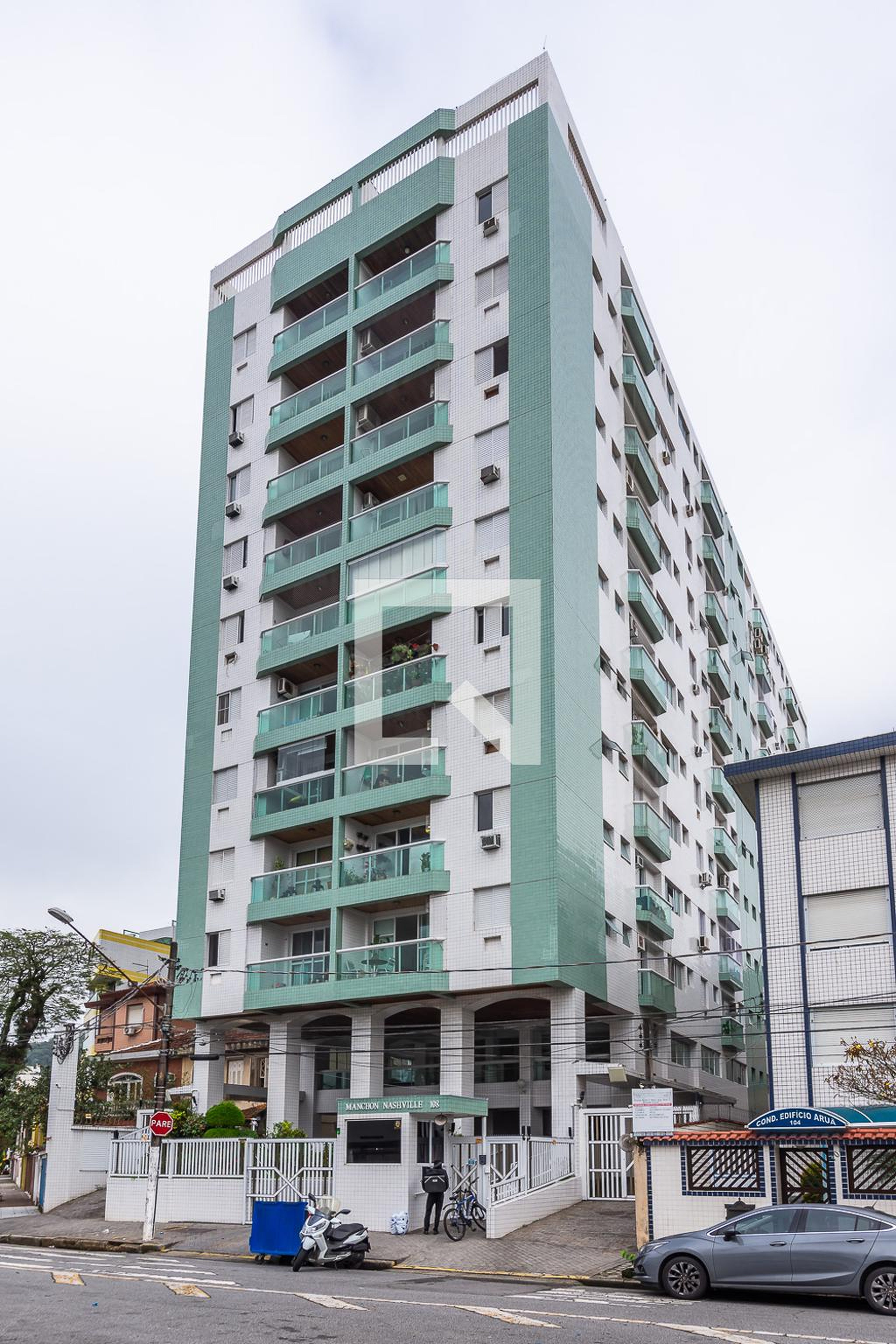 Fachada Condomínio em Rua Professor Reinaldo Porchart, 108