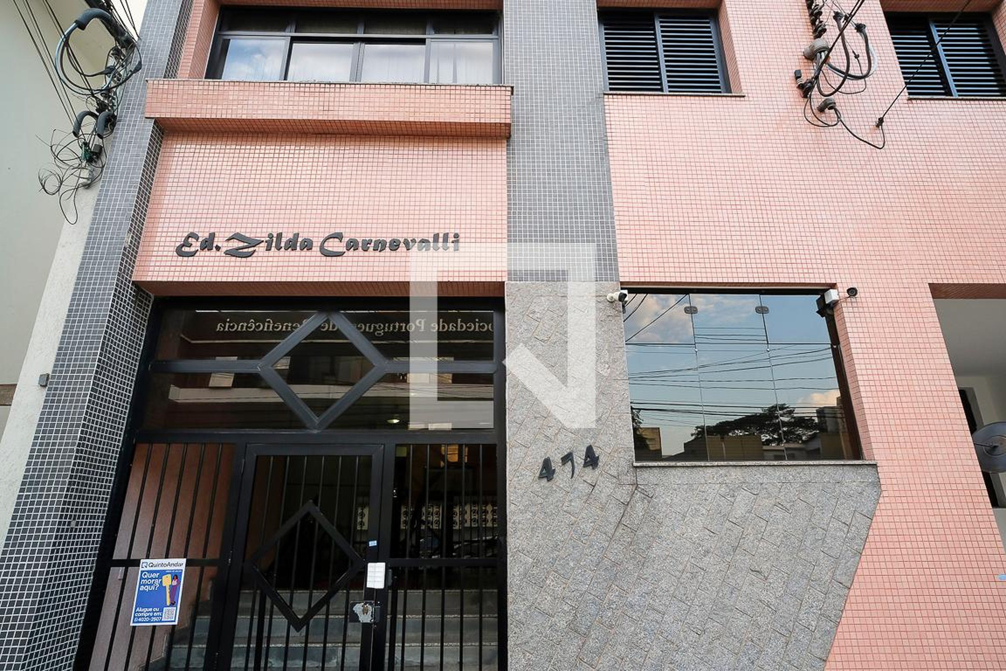 Fachada do Prédio Edifício Zilda Carnevalli