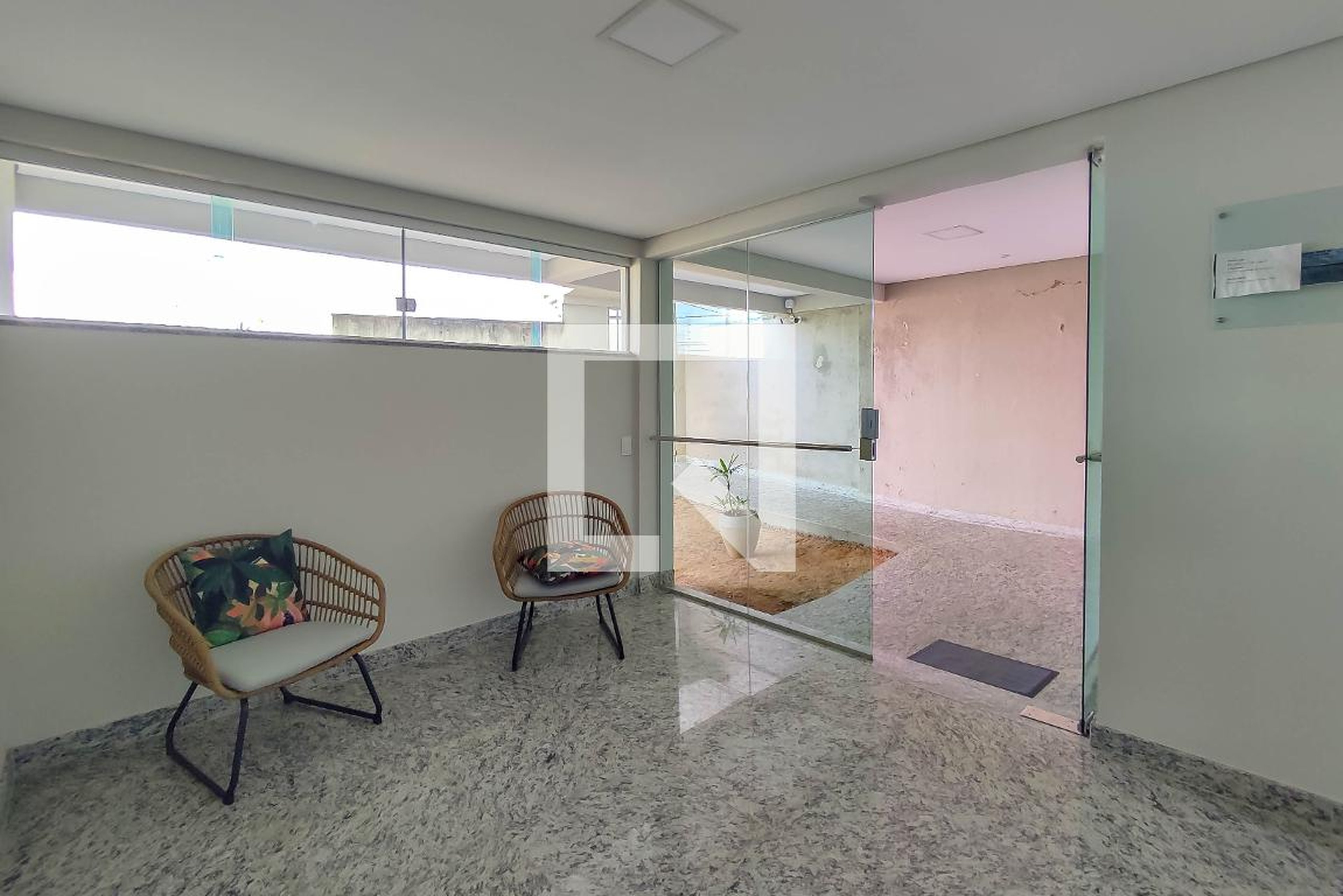 Hall de entrada Residencial João Batista