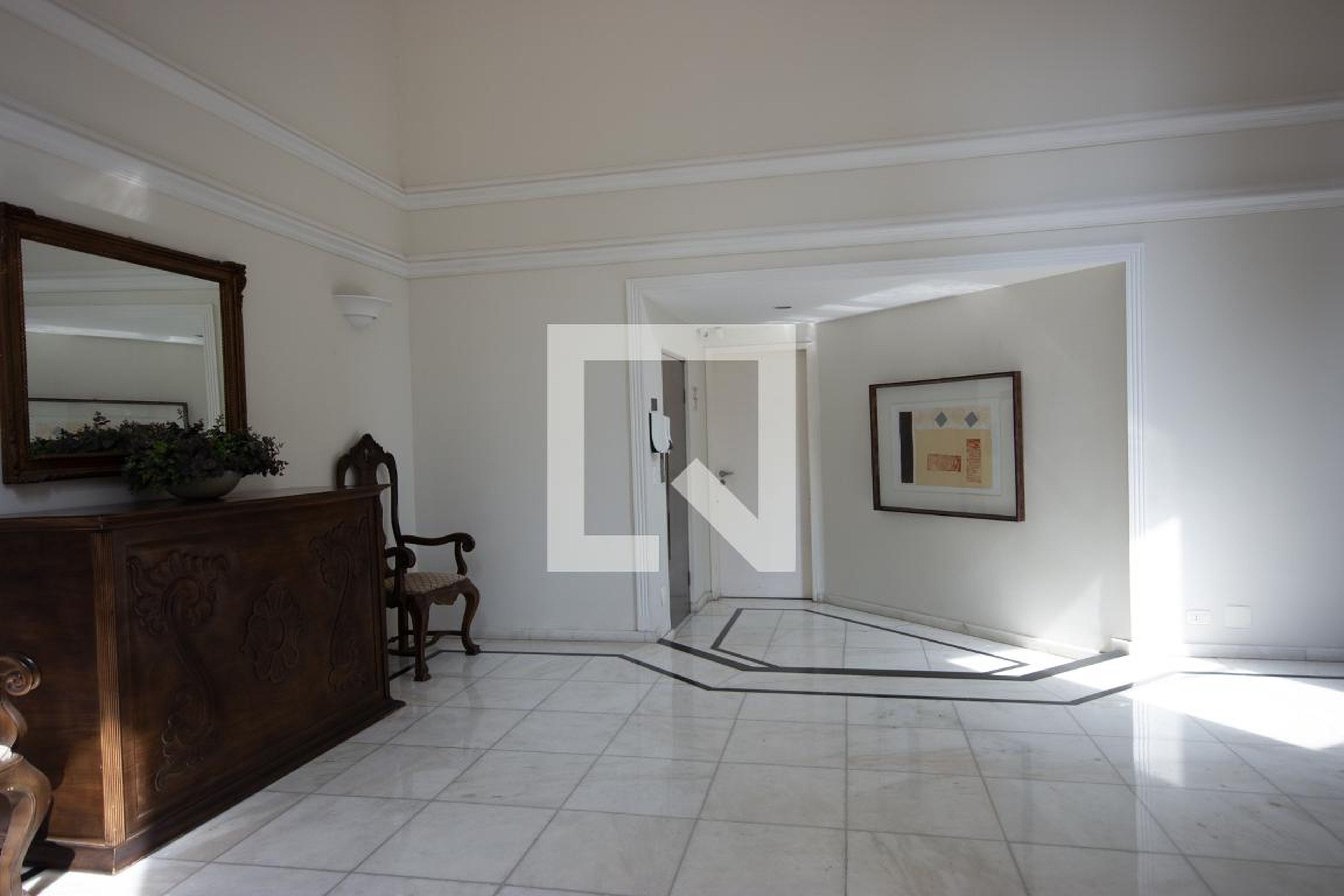 Hall de entrada - Palácio Bourbom