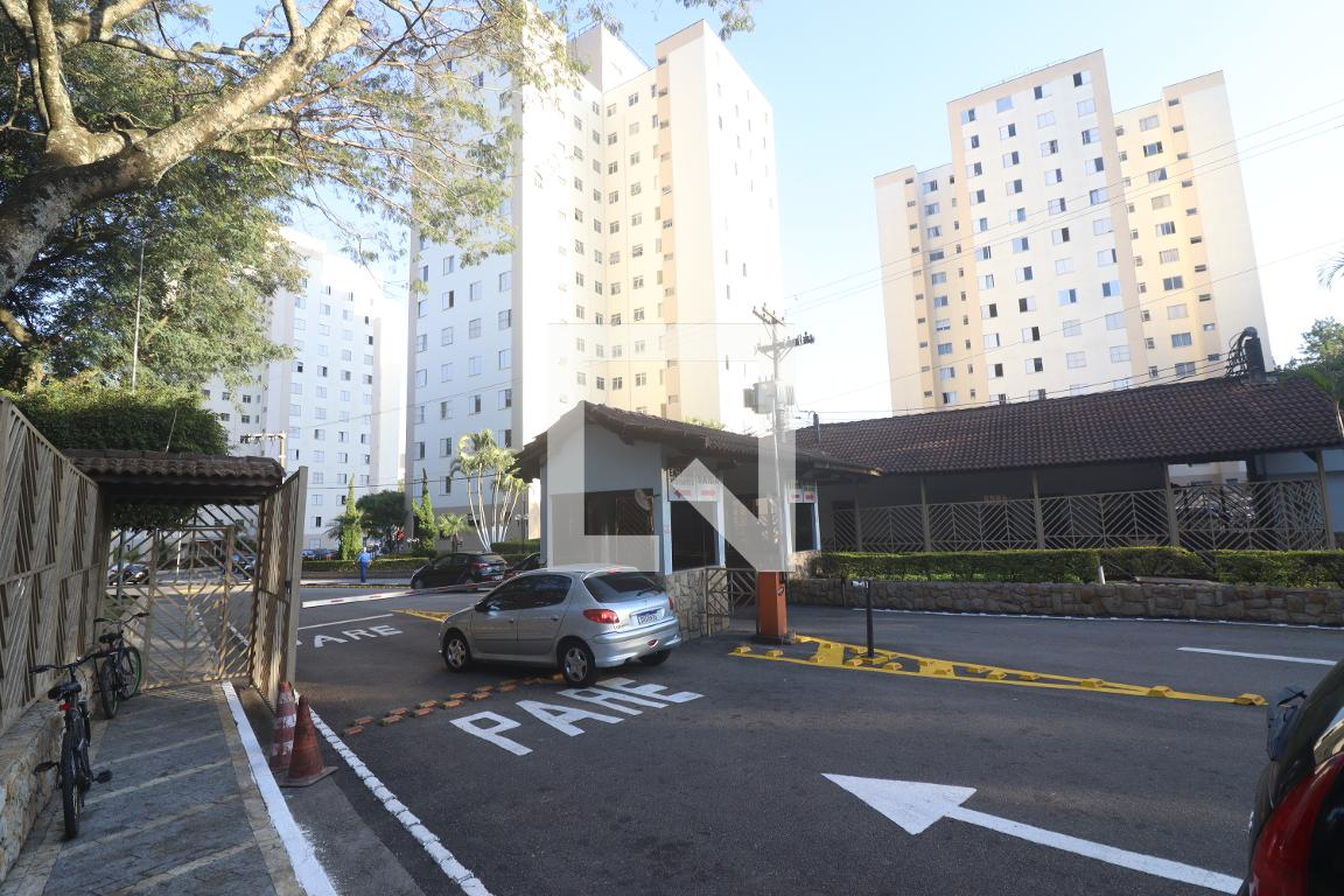 Fachada do condomínio Condomínio Vitoria Regia