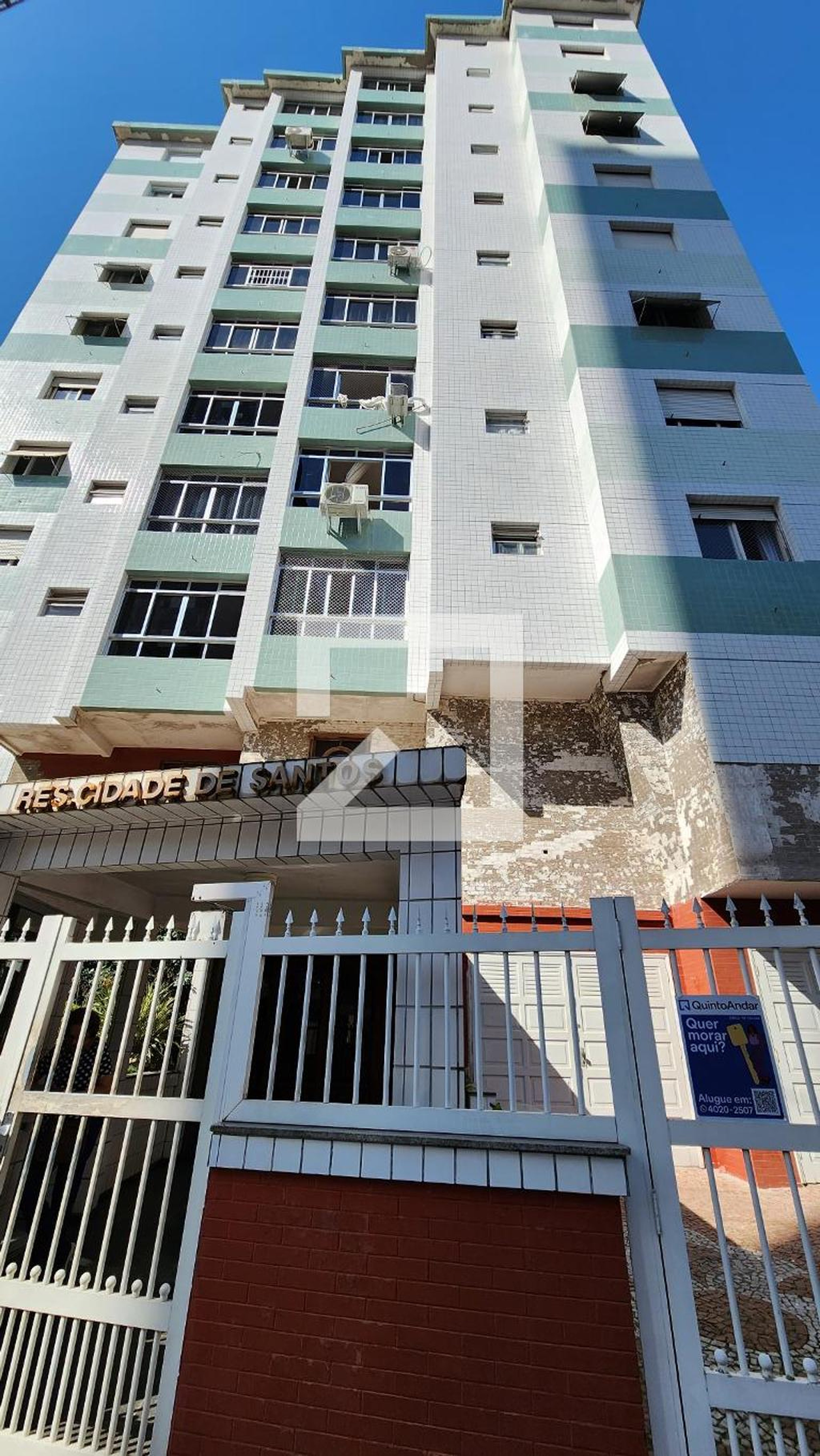 Fachada do Prédio Residencial Cidade de Santos