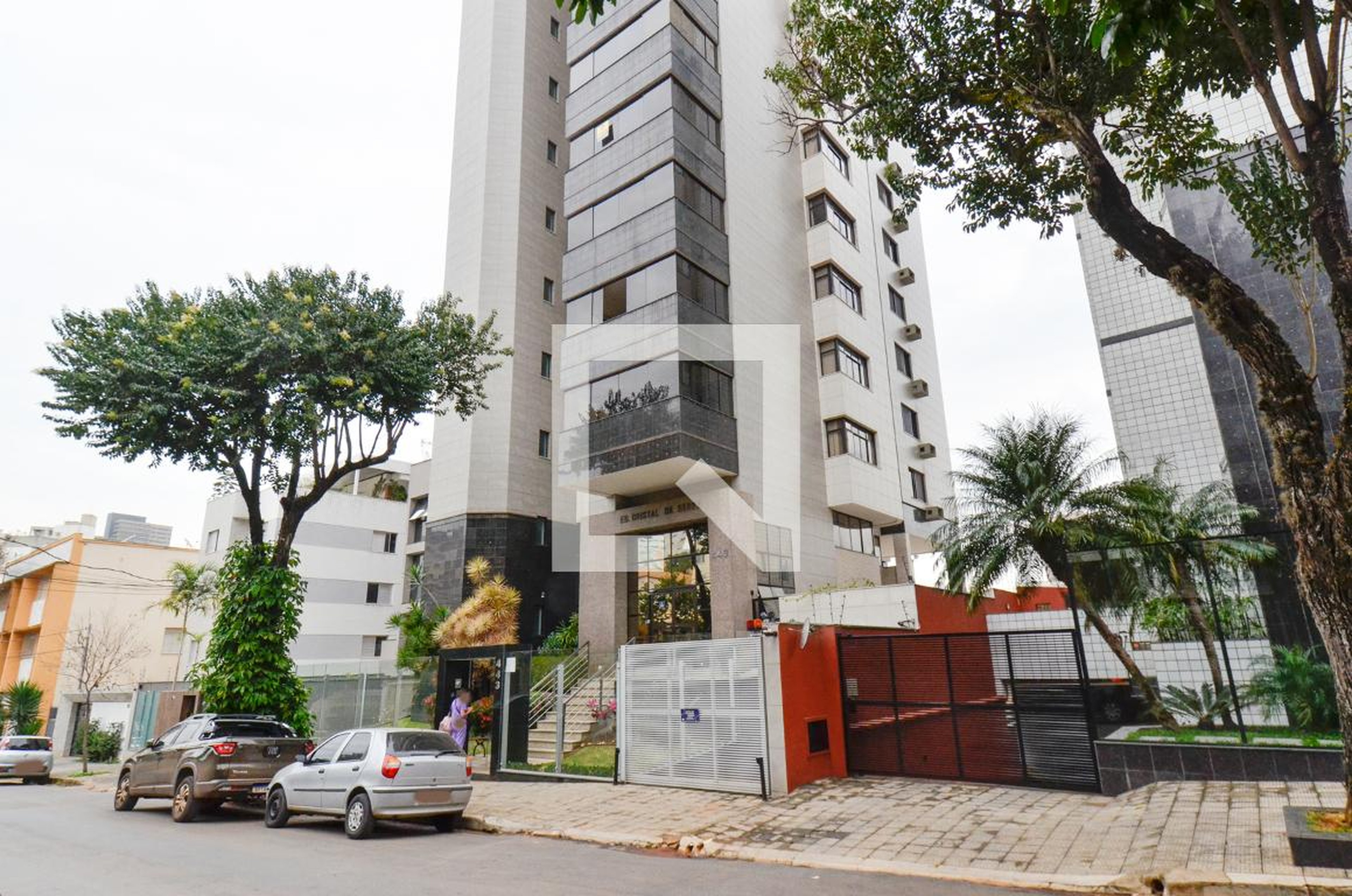 Fachada do predio Edifício Cristal da Serra