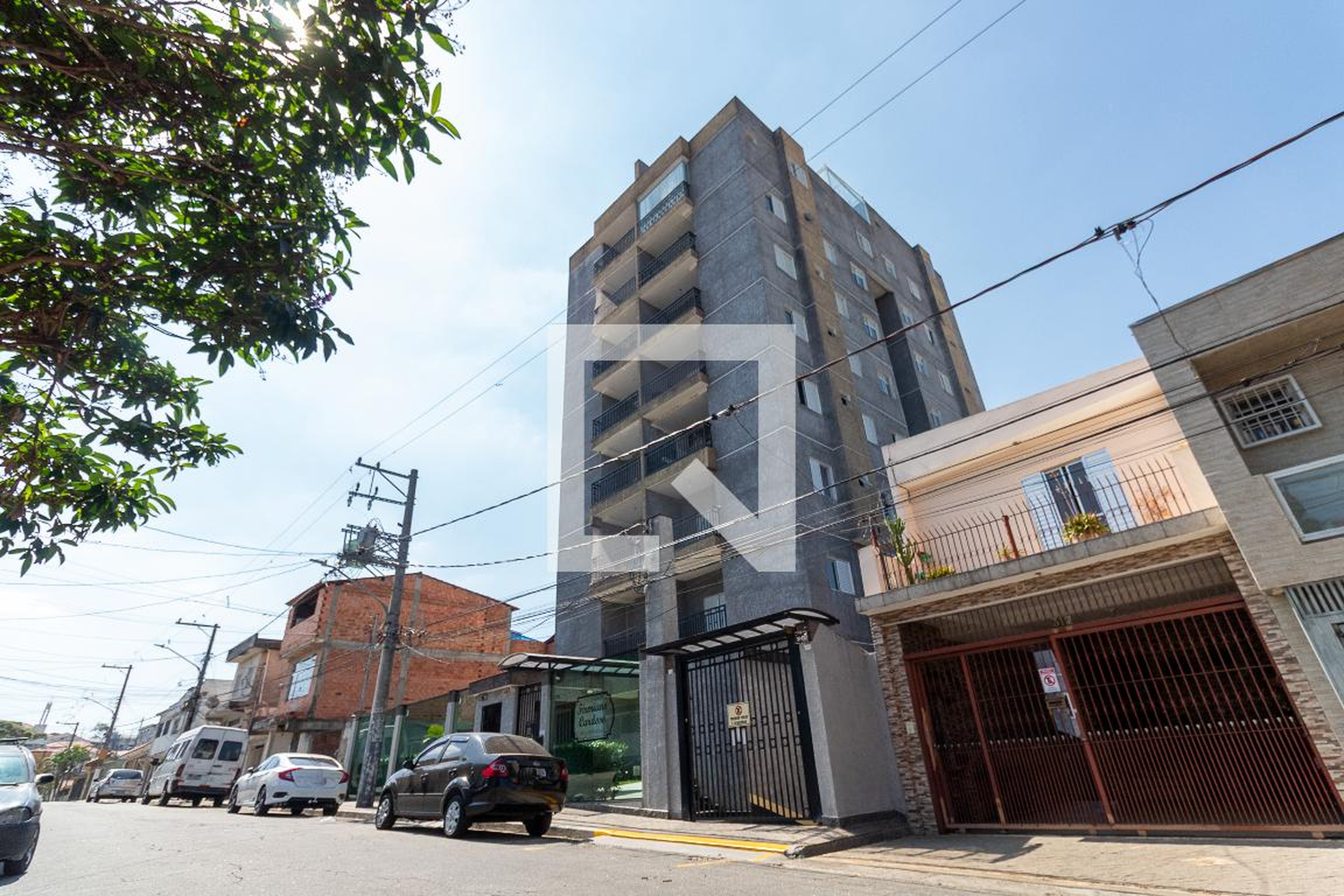 Fachada do Prédio Condomínio Firmiano Cardoso Residencial