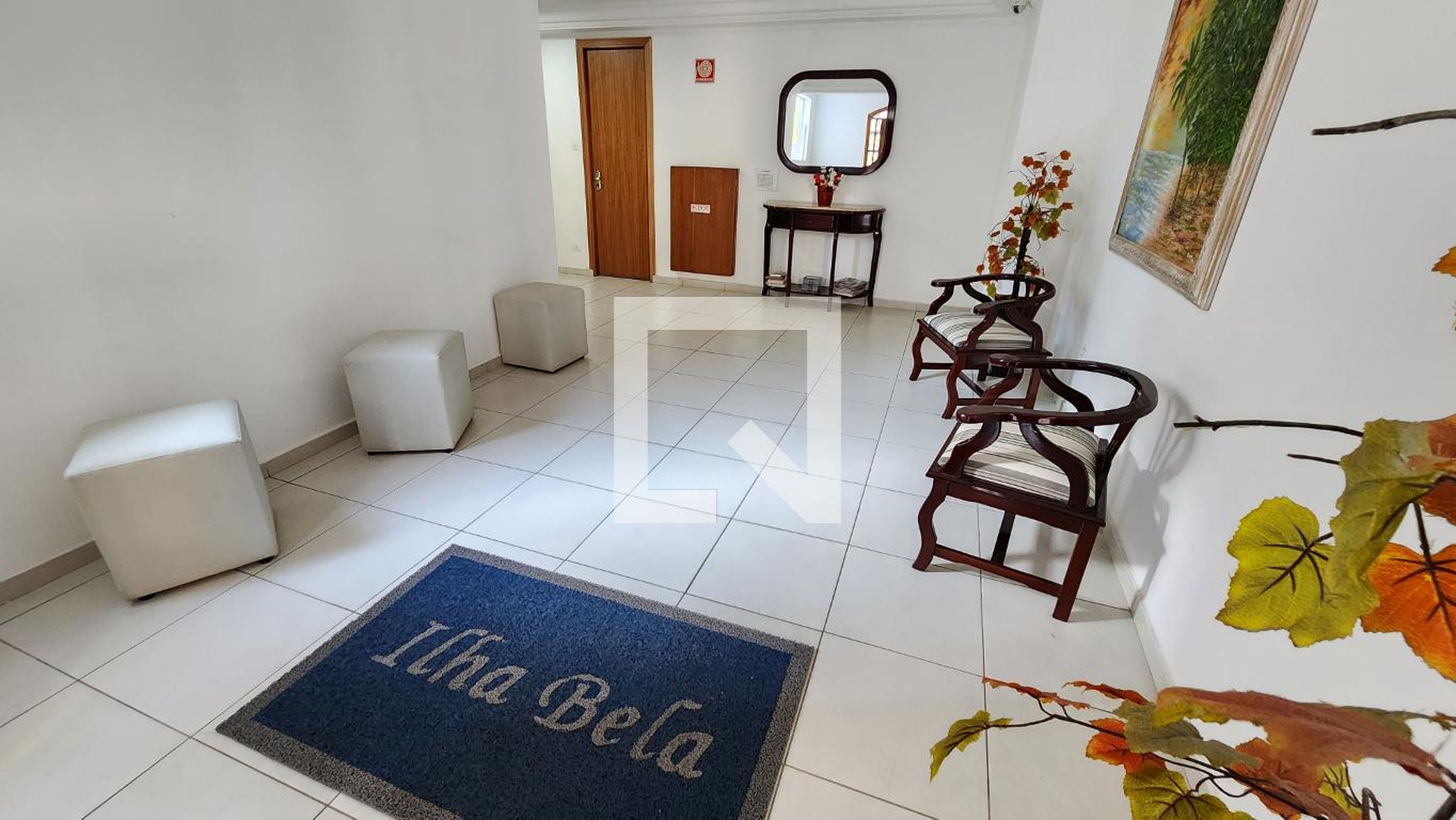 Hall de entrada - Conjunto Residencial São Pauloedifício Ilha Bela