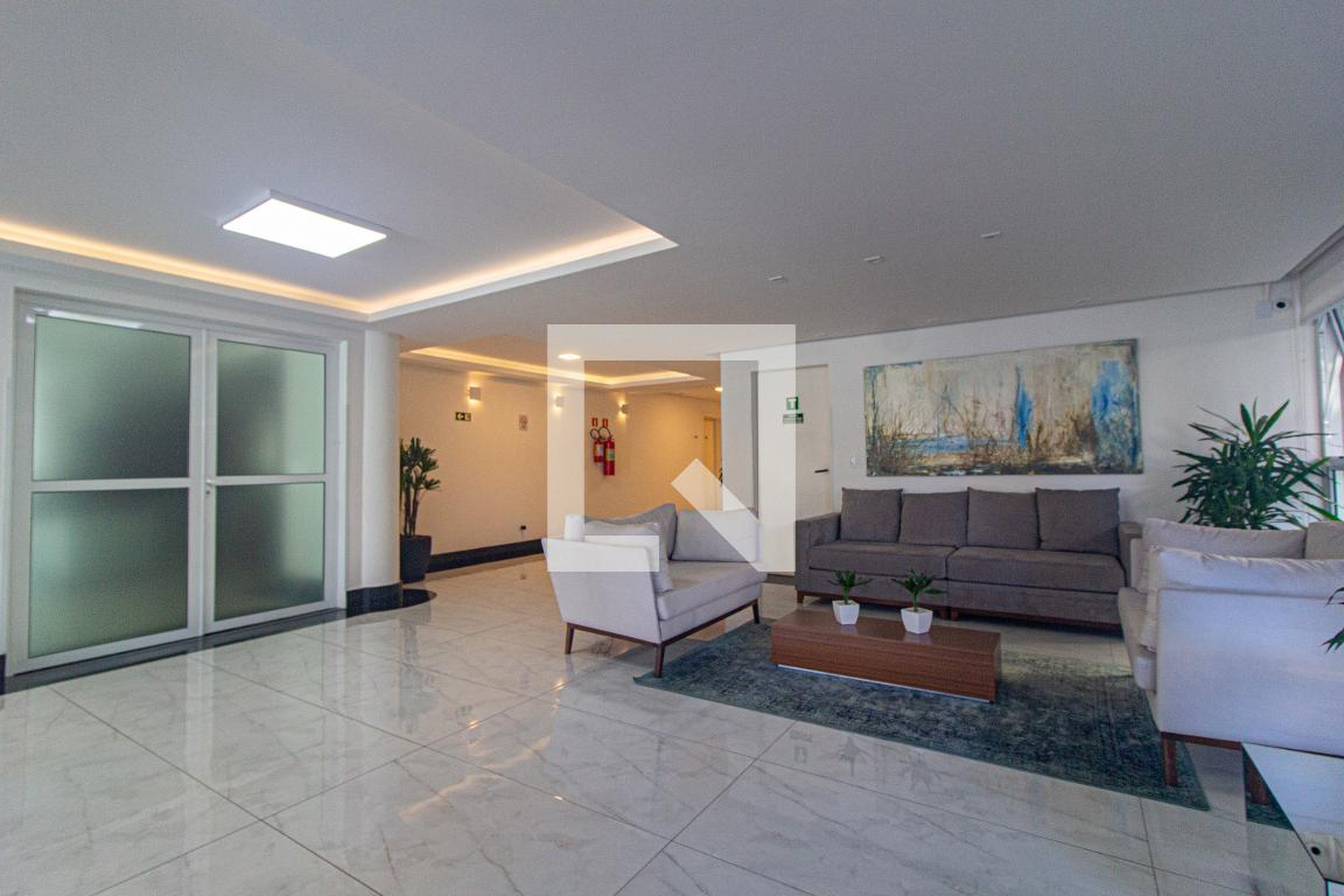 Hall social - Residencial Água Branca