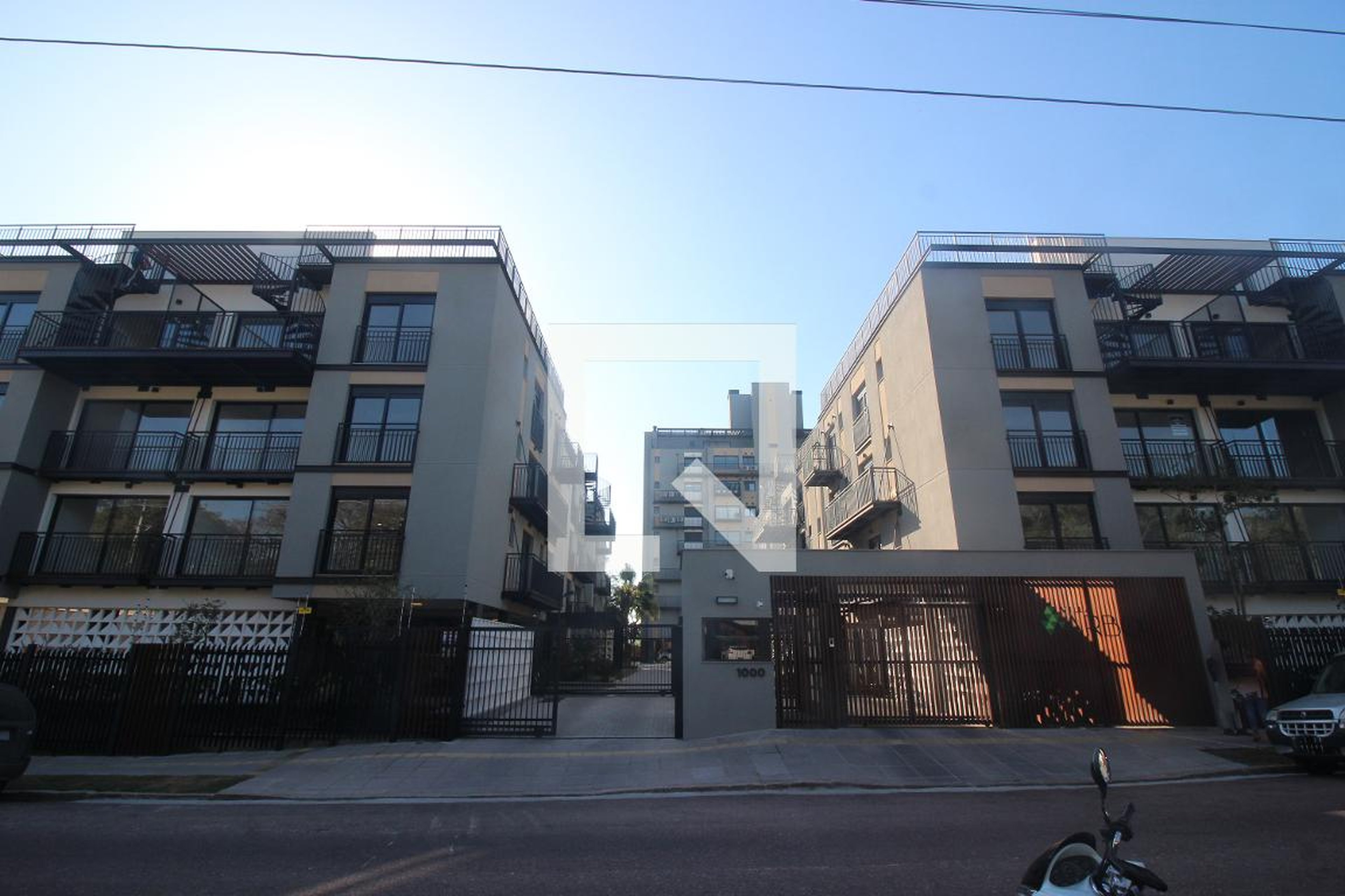 Fachada do condomínio Condomínio Villa Arbo