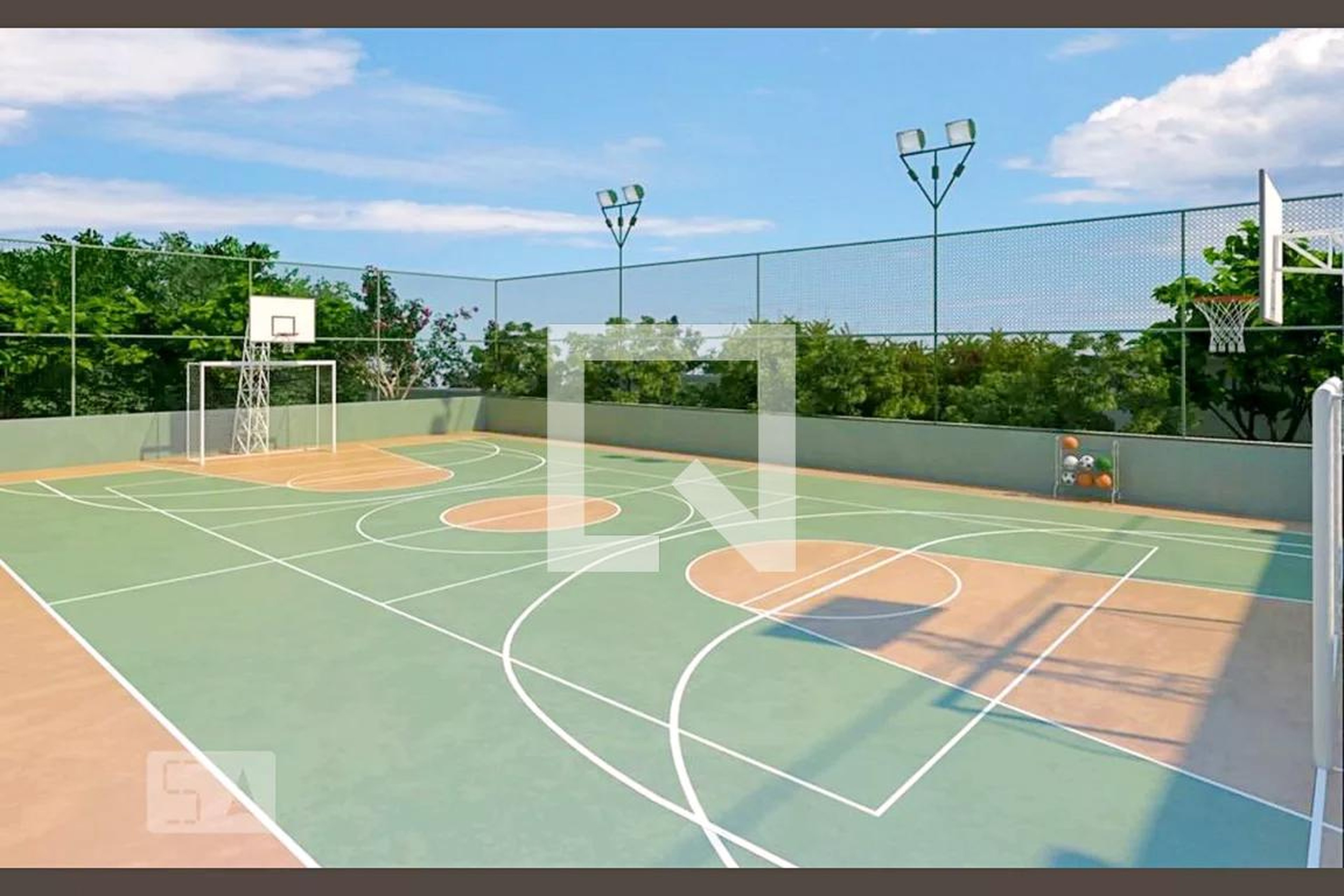 Quadra Esportiva - 