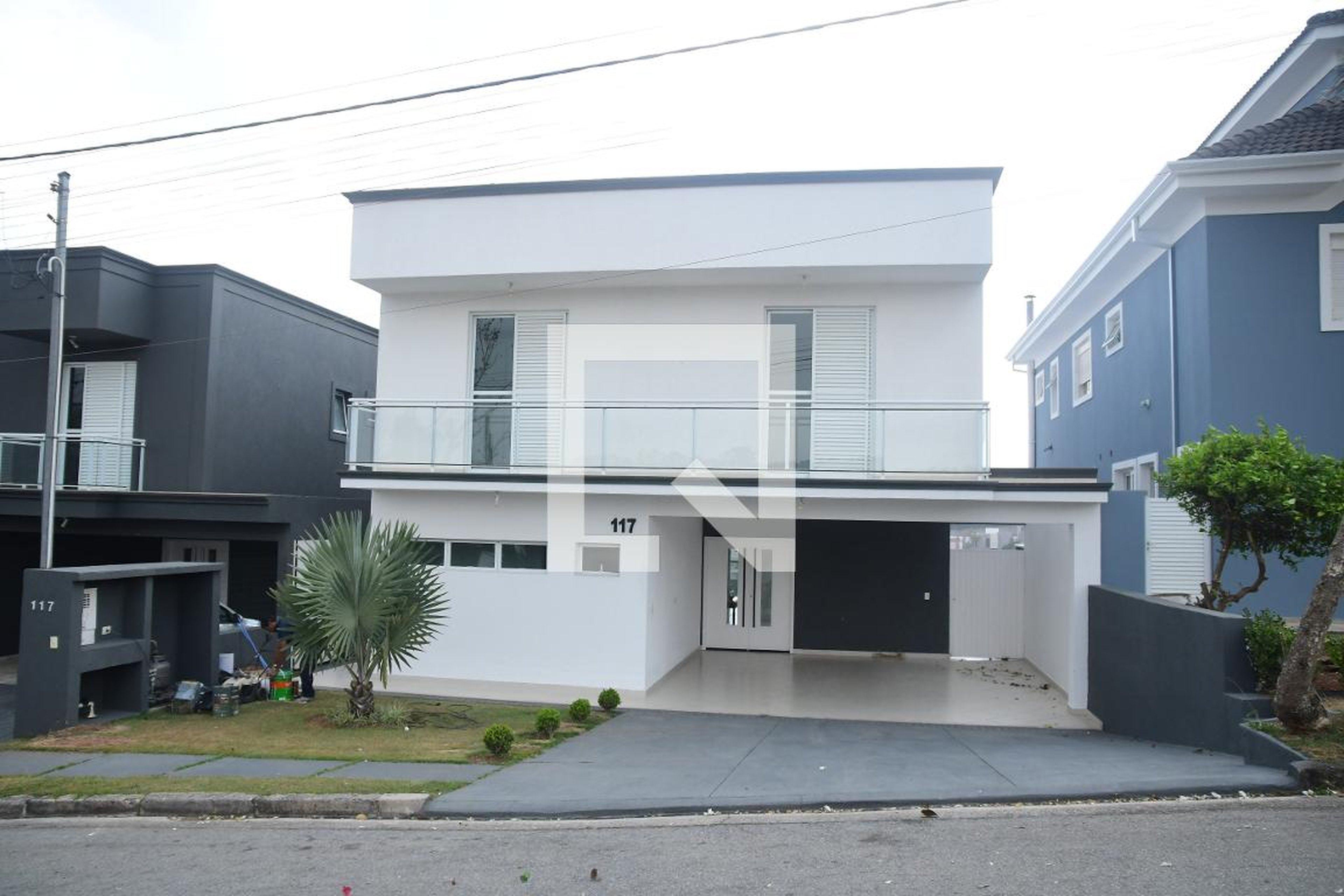 Fachada Condomínio em Alameda Canto dos Pássaros, 117