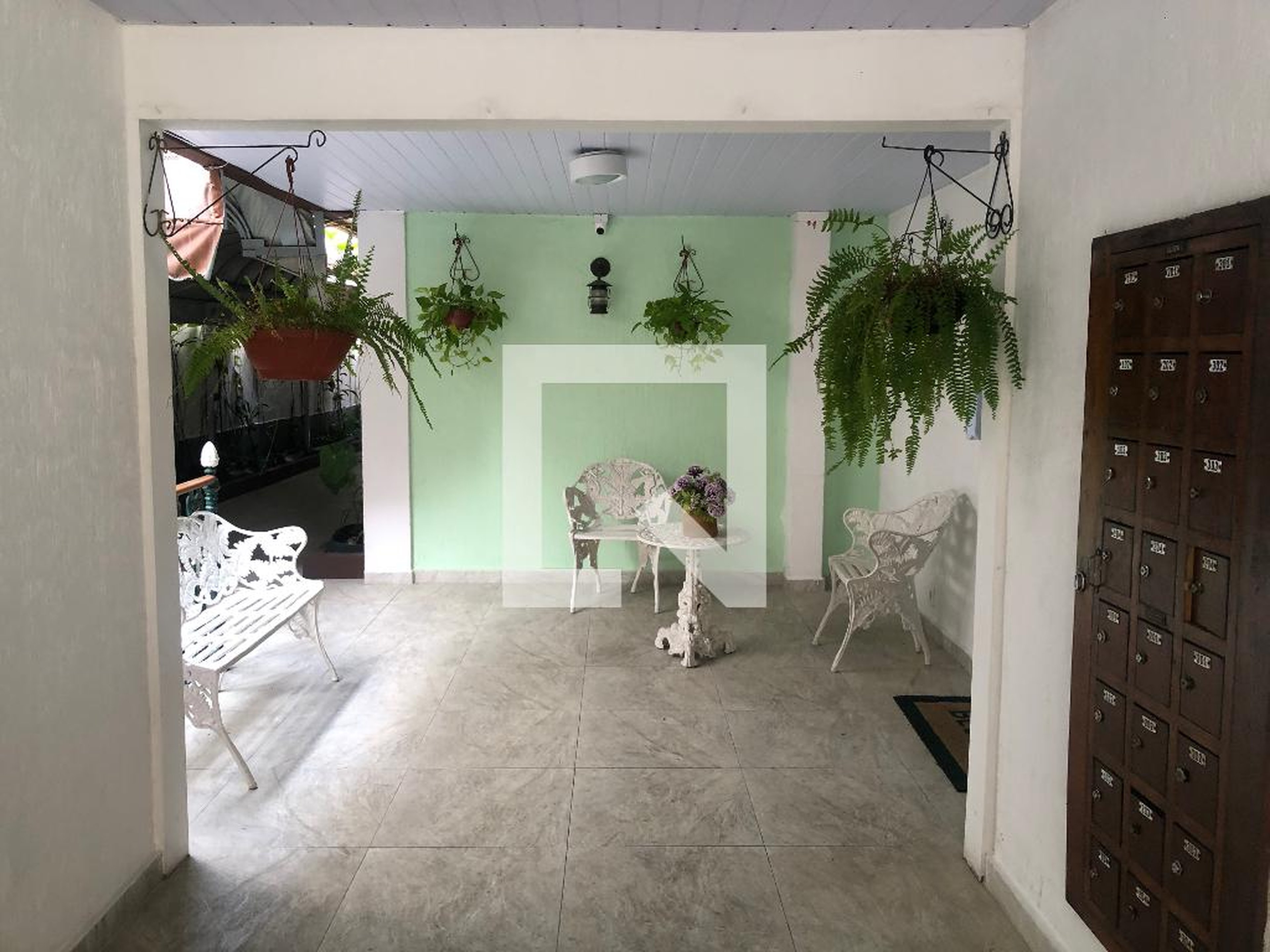 Hall de entrada - Edifício Jardim Tropical II