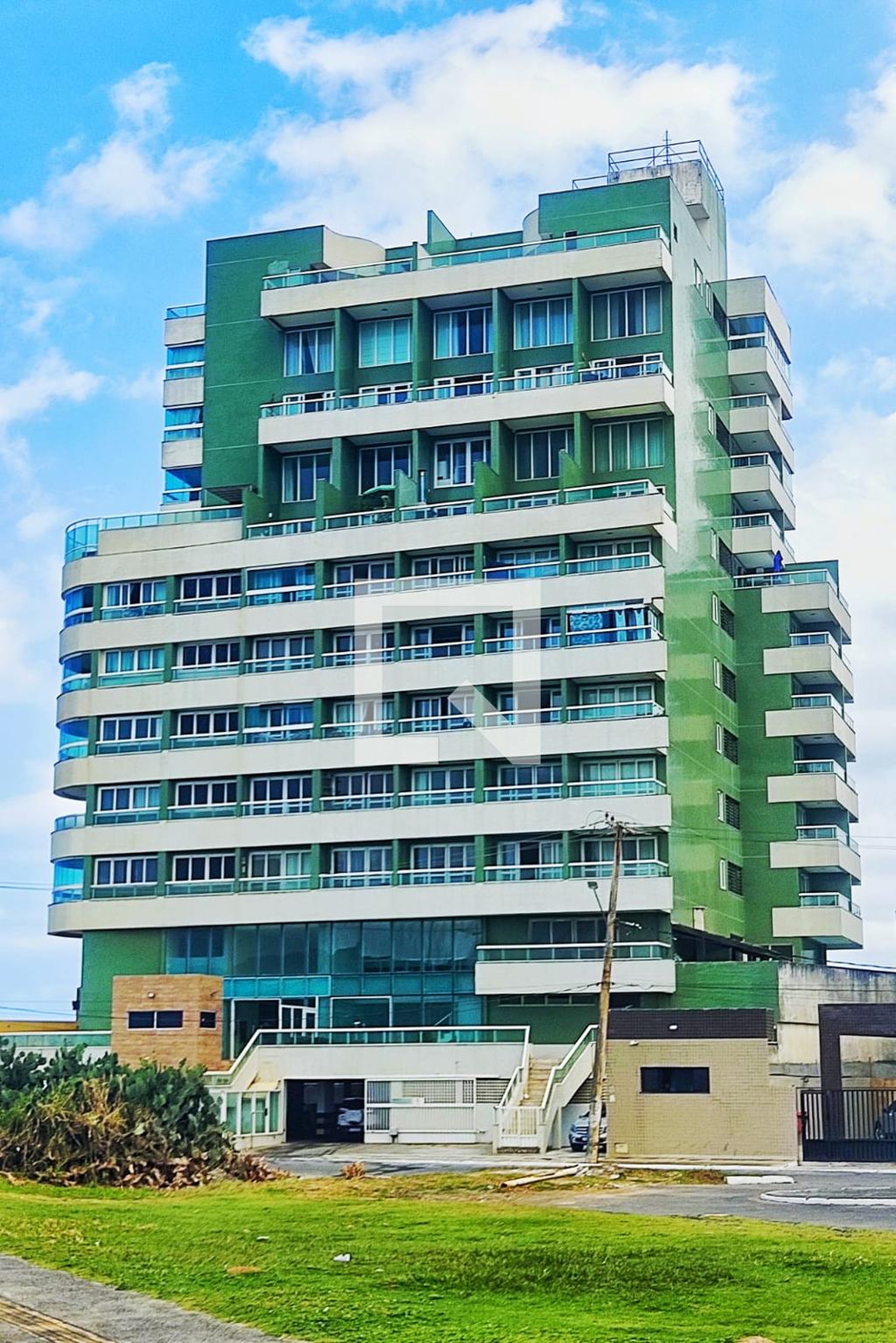 Fachada do Condomínio Condomínio Acqua Vert