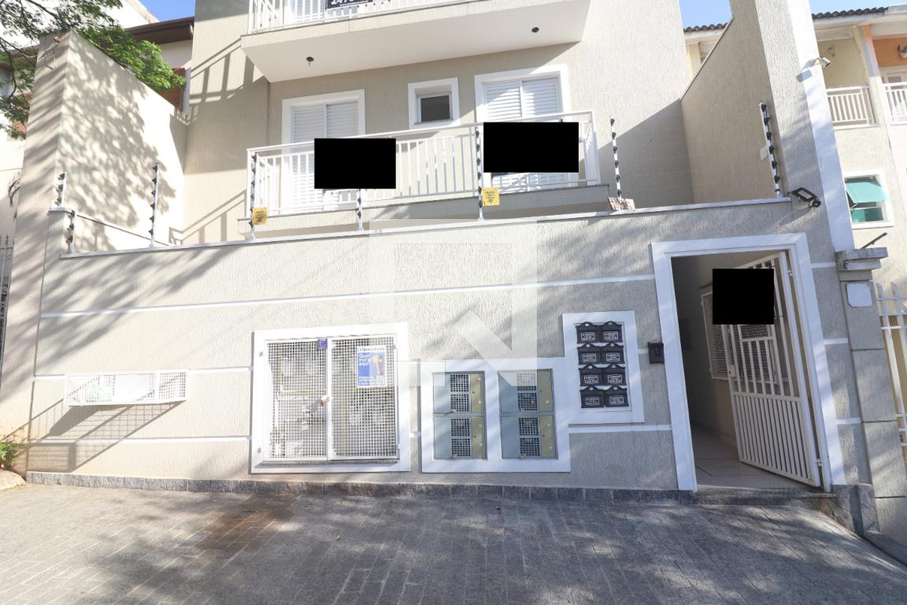 Fachada do condomínio Residencial corneteiro de Jesus