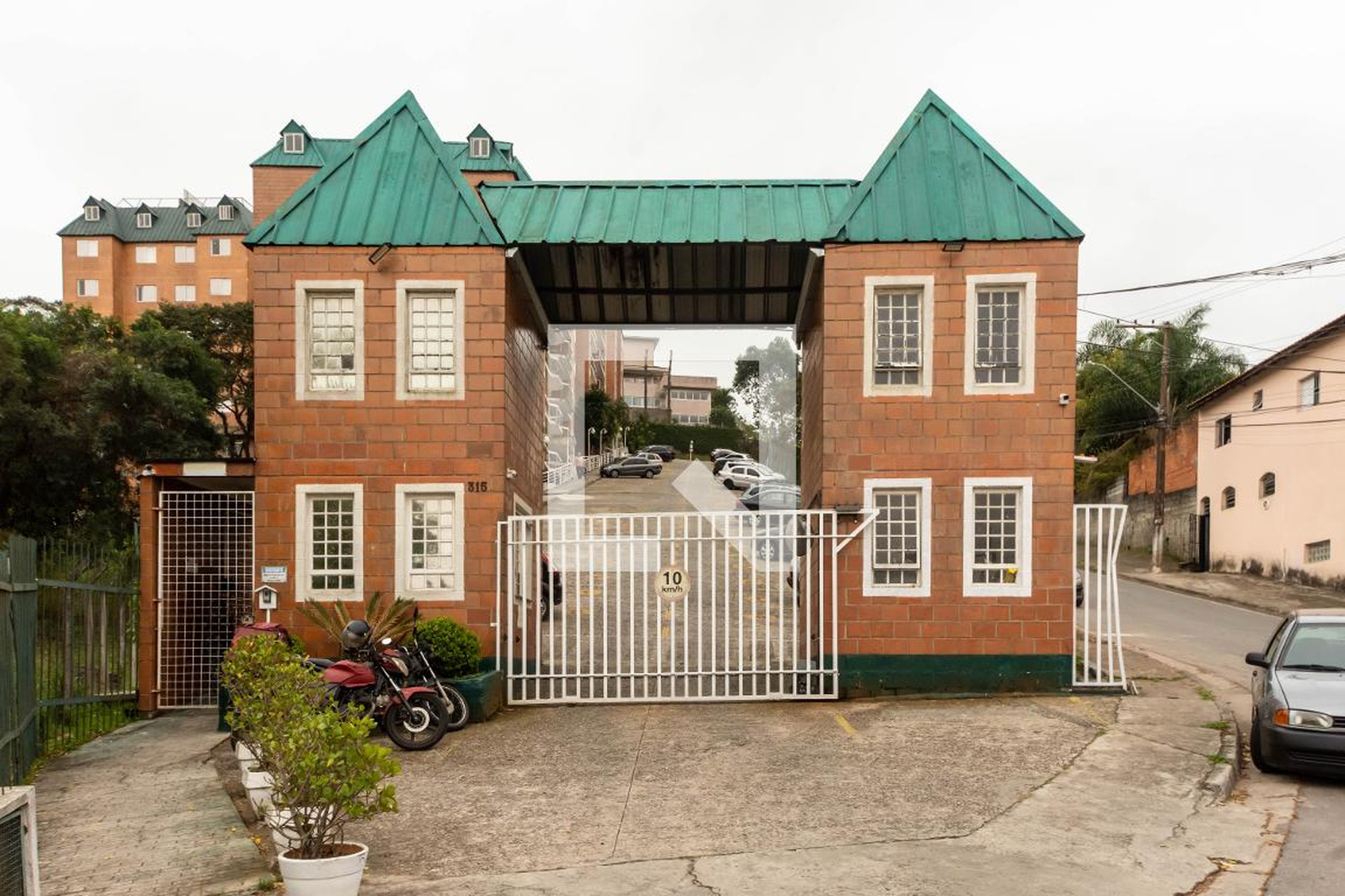 Fachada do Condomínio Residencial Mata Atlântica