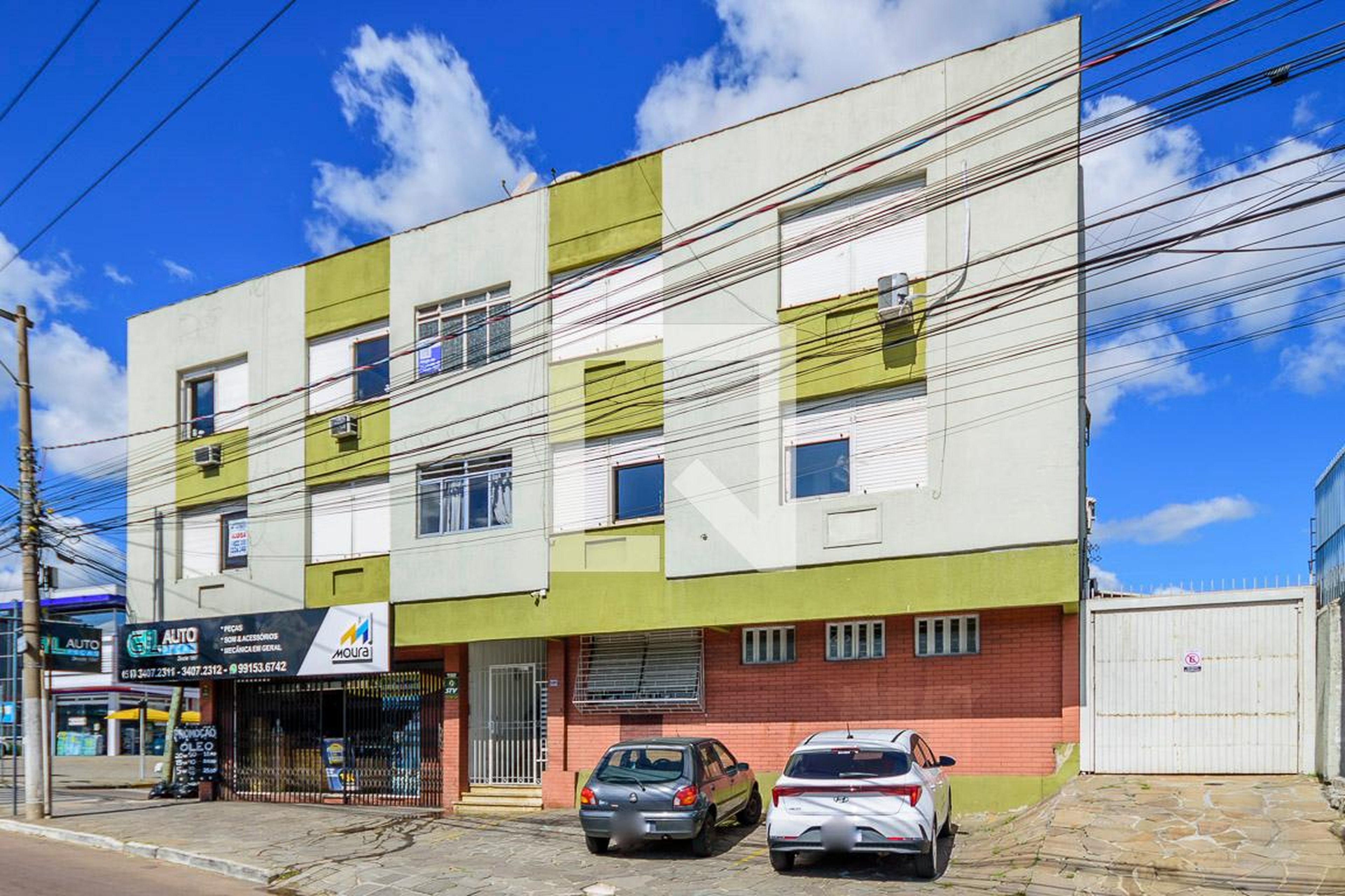Fachada Condomínio em Avenida Bento Gonçalves, 5085