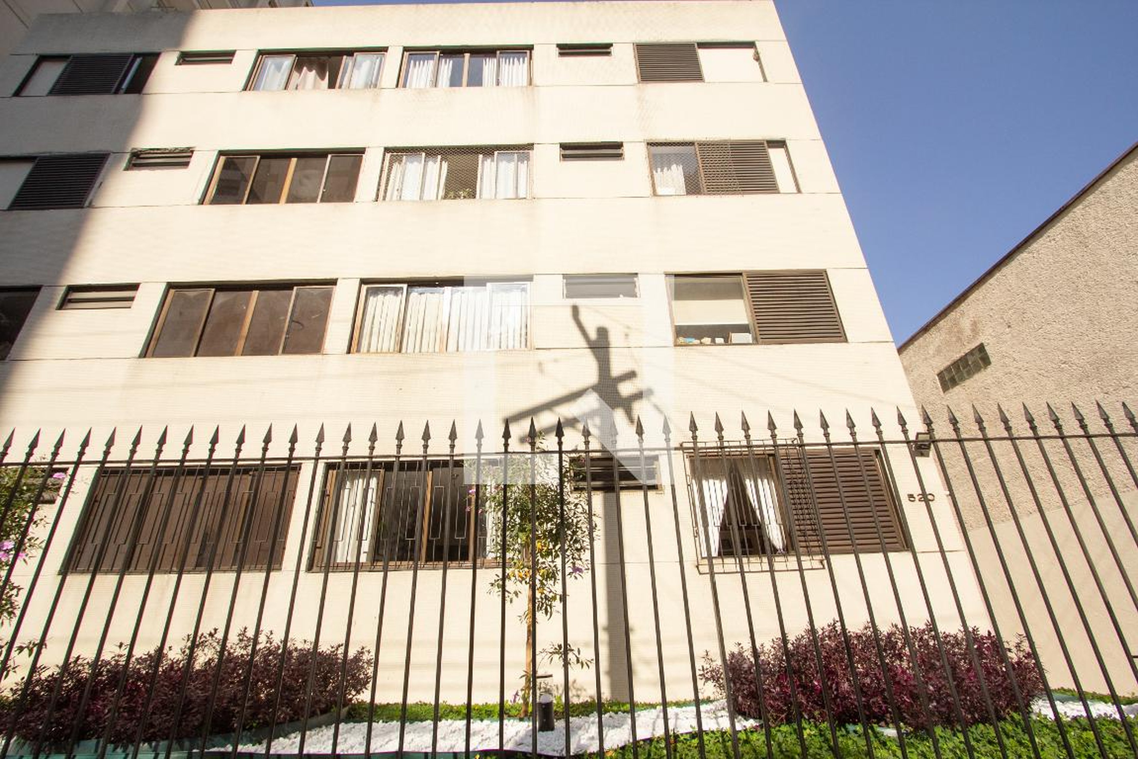 Fachada Condomínio em Avenida Indianópolis, 520