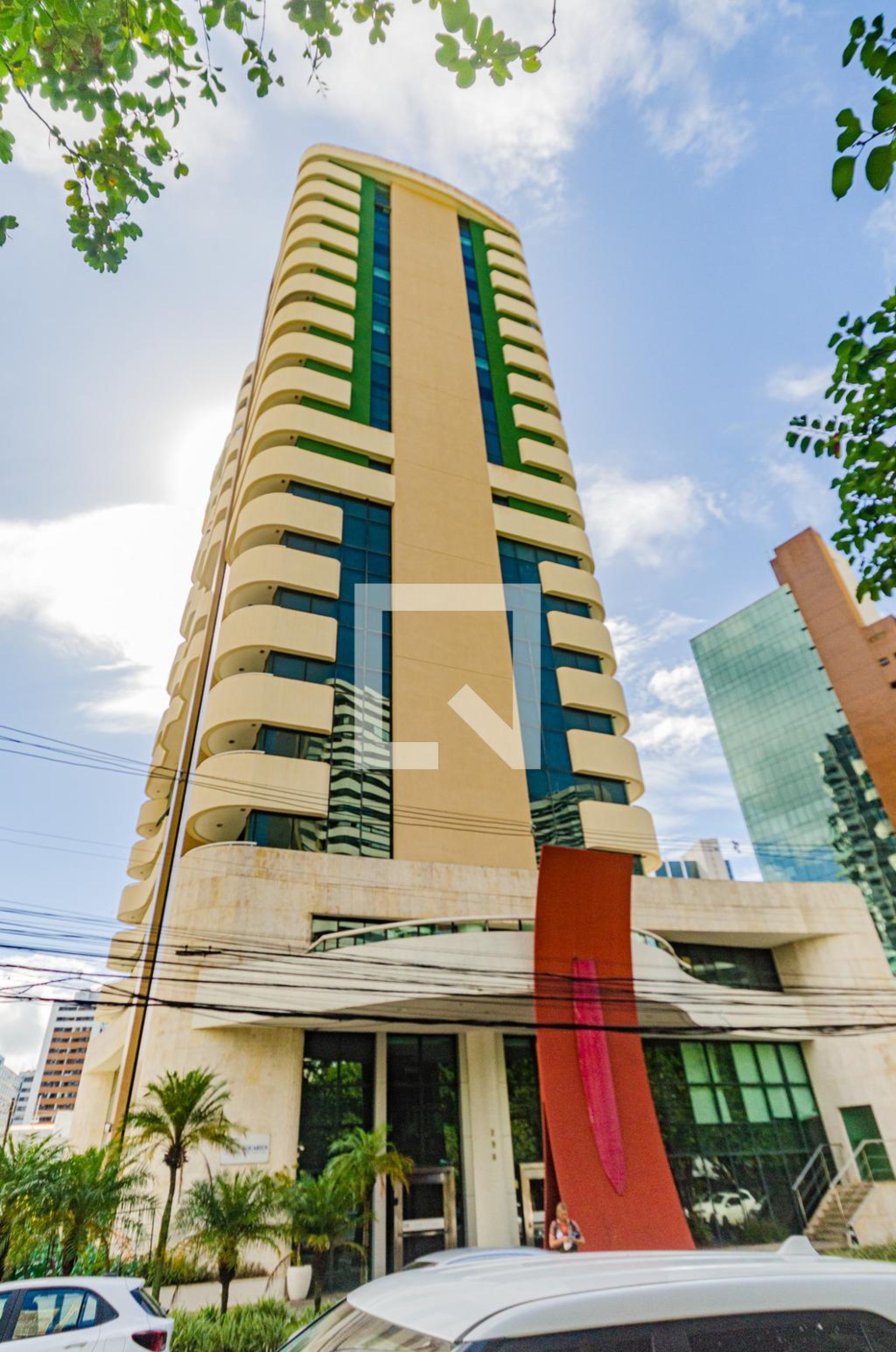 Fachada do Condomínio Condomínio Aquarius