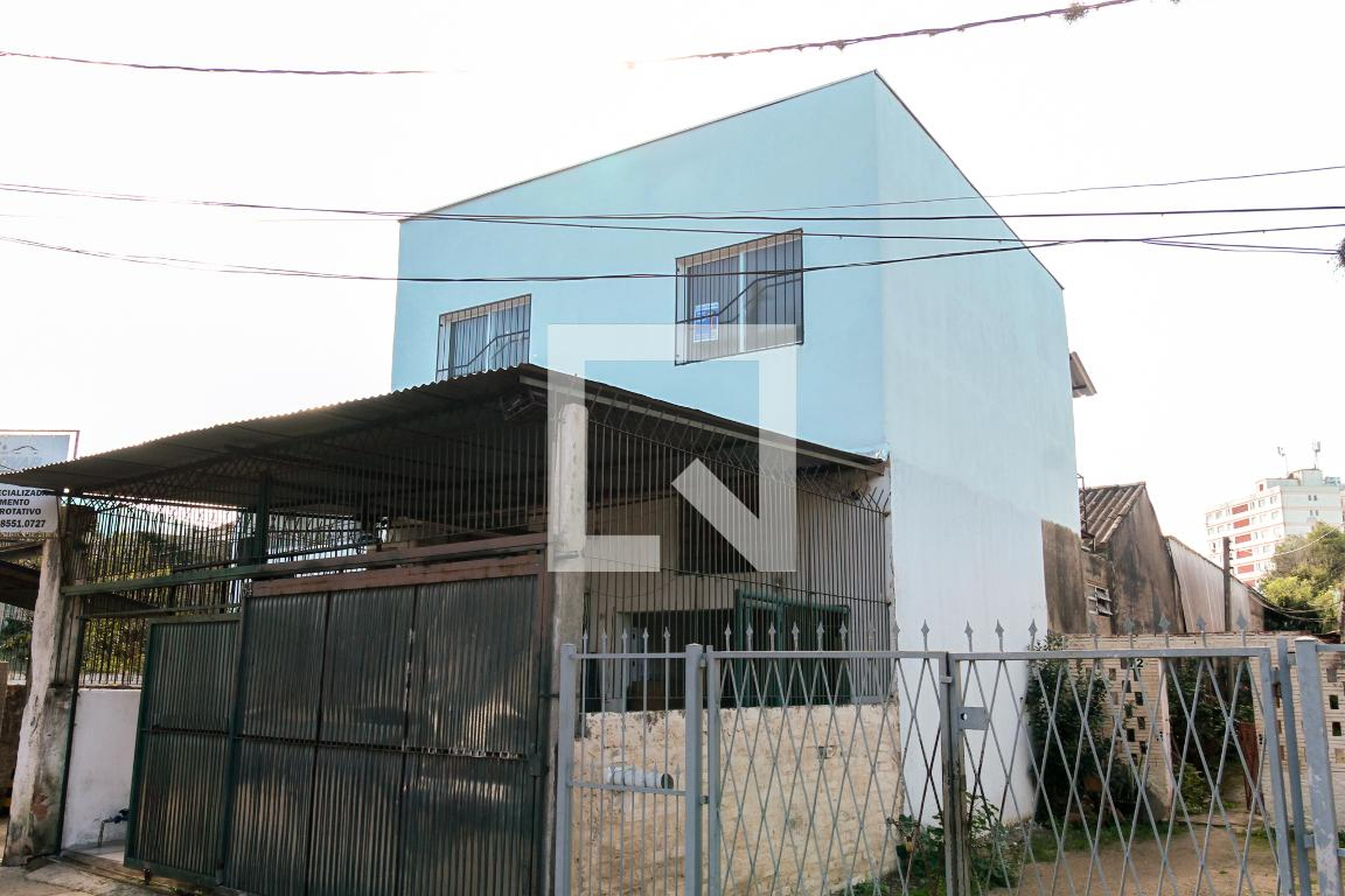 Fachada Condomínio em Rua 20 de Setembro, 60