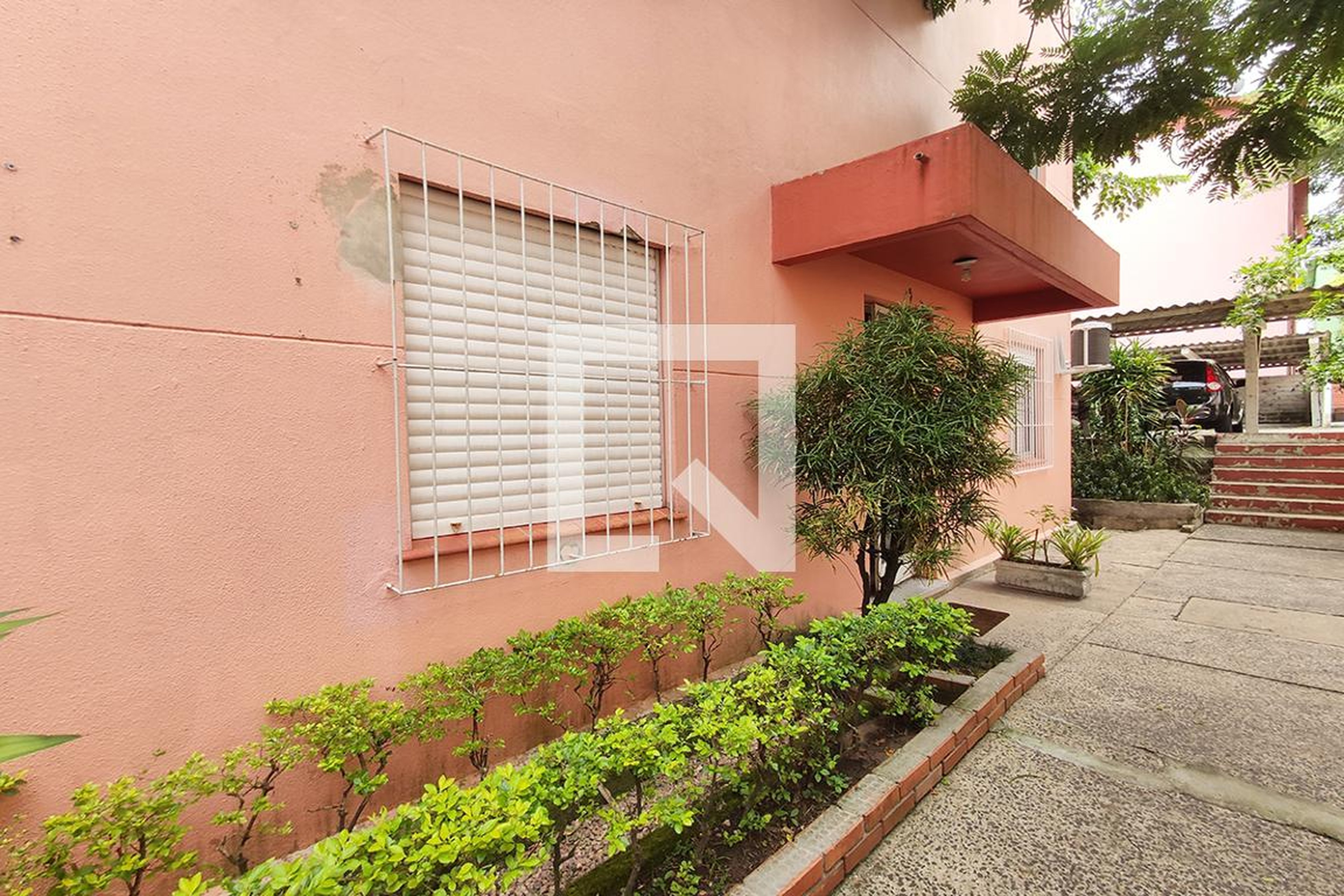 Fachada Condomínio em Rua Beno Hugo Hack, 340