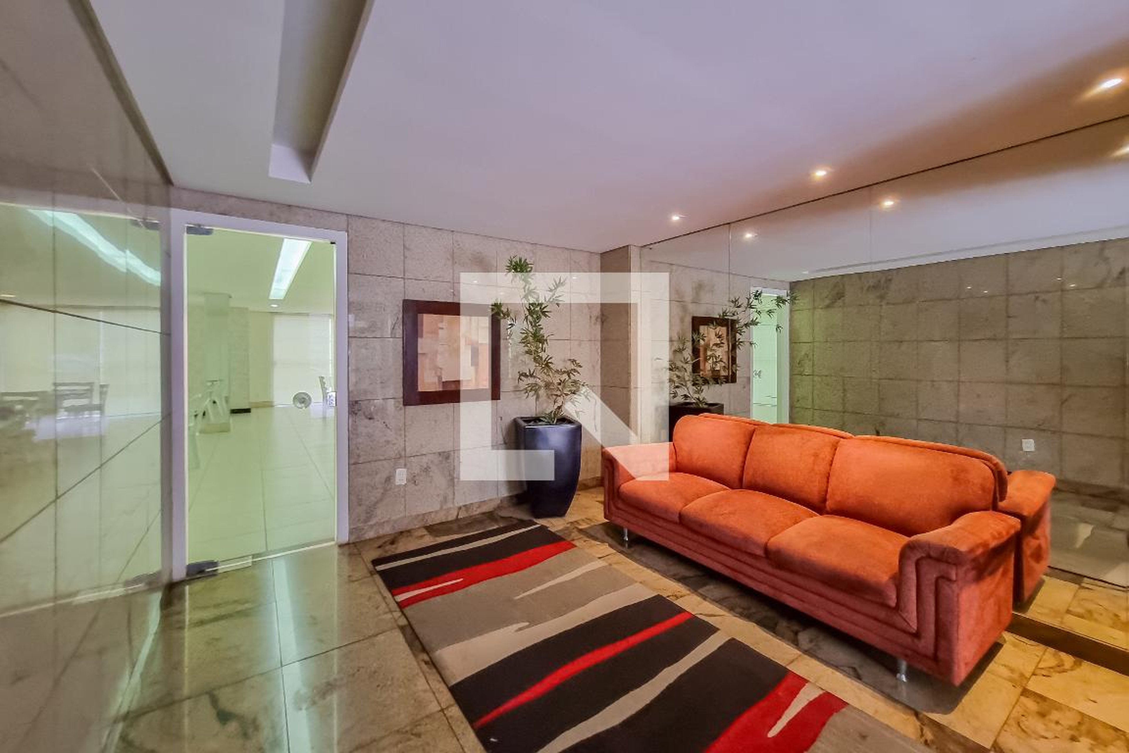 Hall de entrada - Edifício Izaura Augusta Magalhães