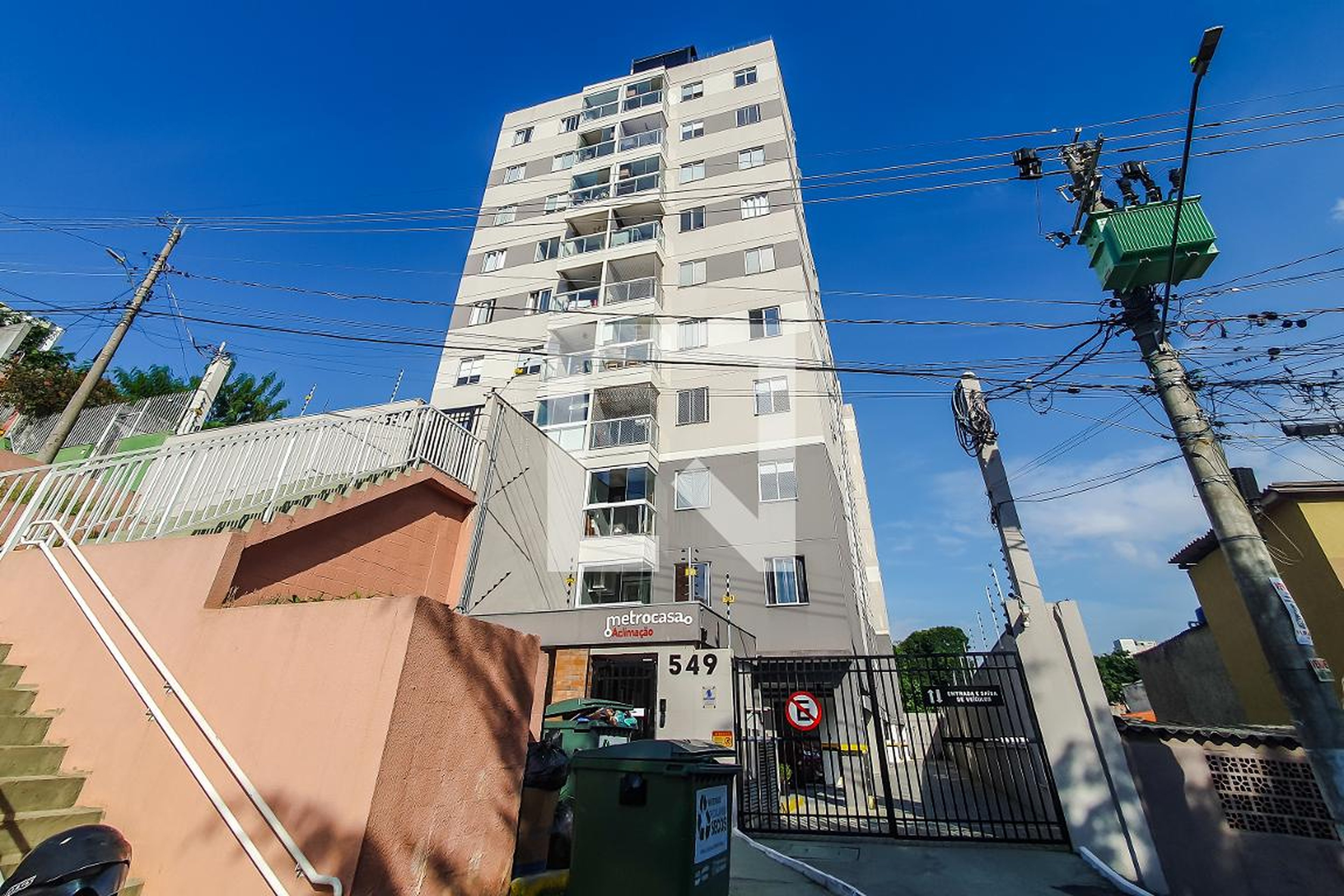 Fachada do Prédio Condomínio Metrocasa Aclimação