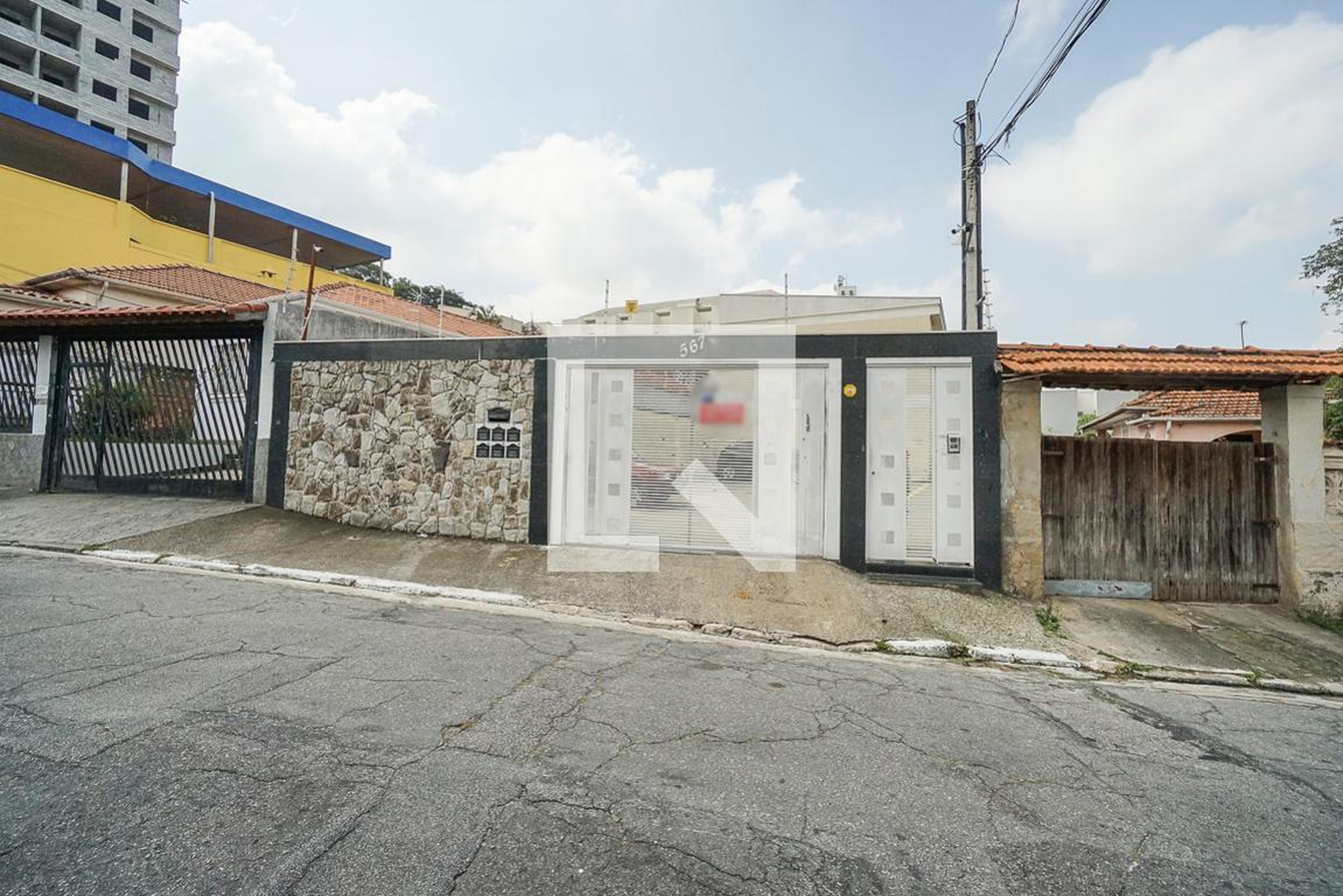 Fachada Condomínio em Avenida Marcondes de Brito, 567