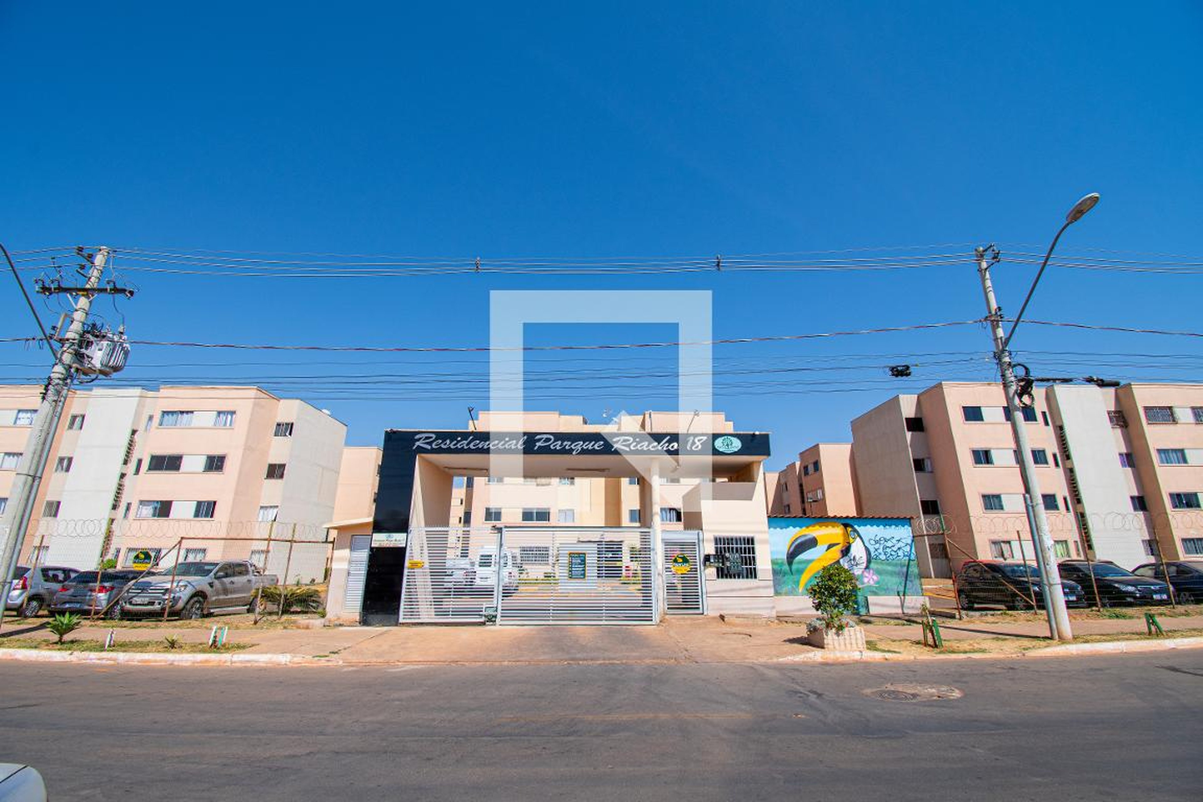 Fachada Condomínio em Qc 05 Conjunto 01 - Parque Riacho 18, 1