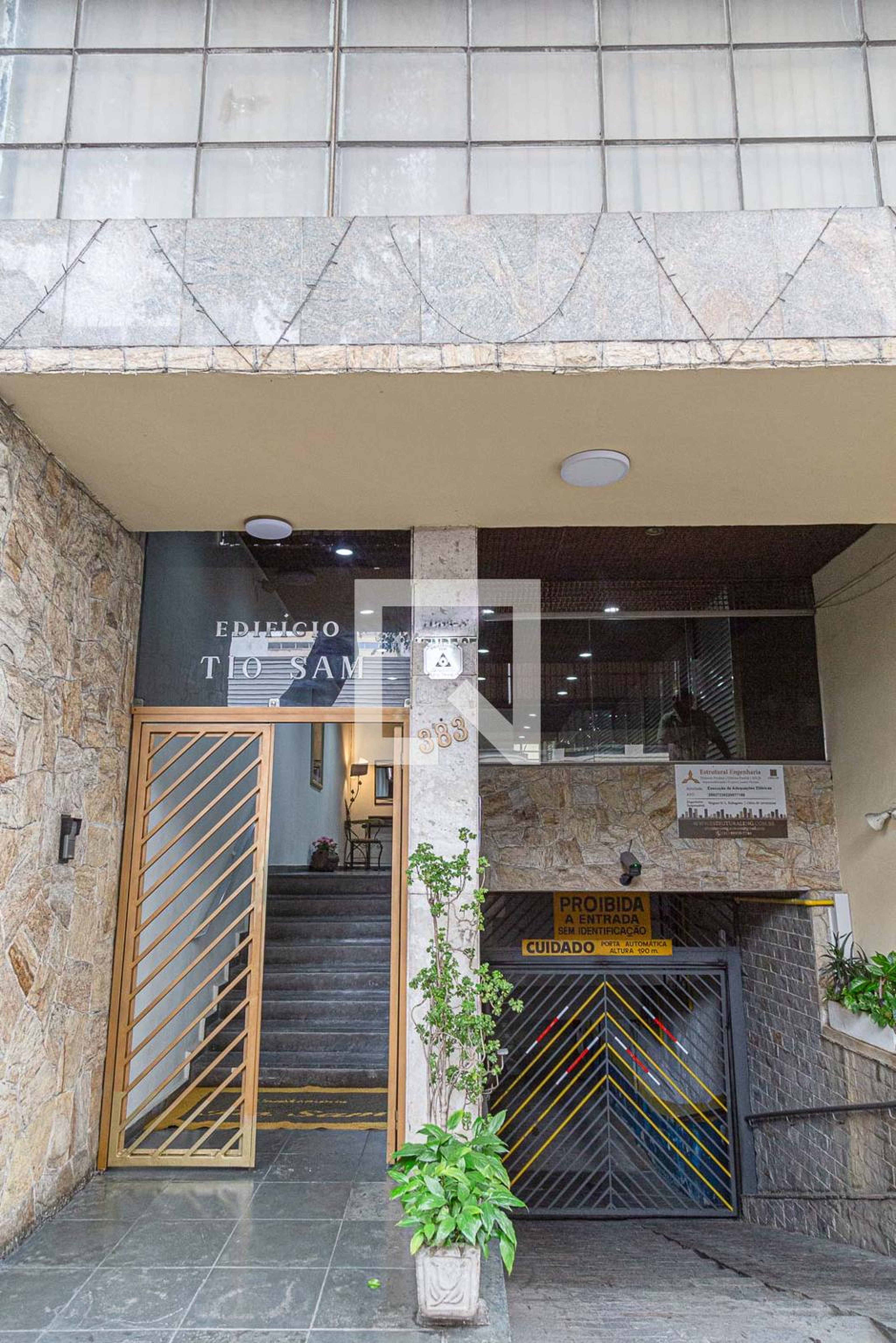 Fachada do Prédio Edifício Tio Sam