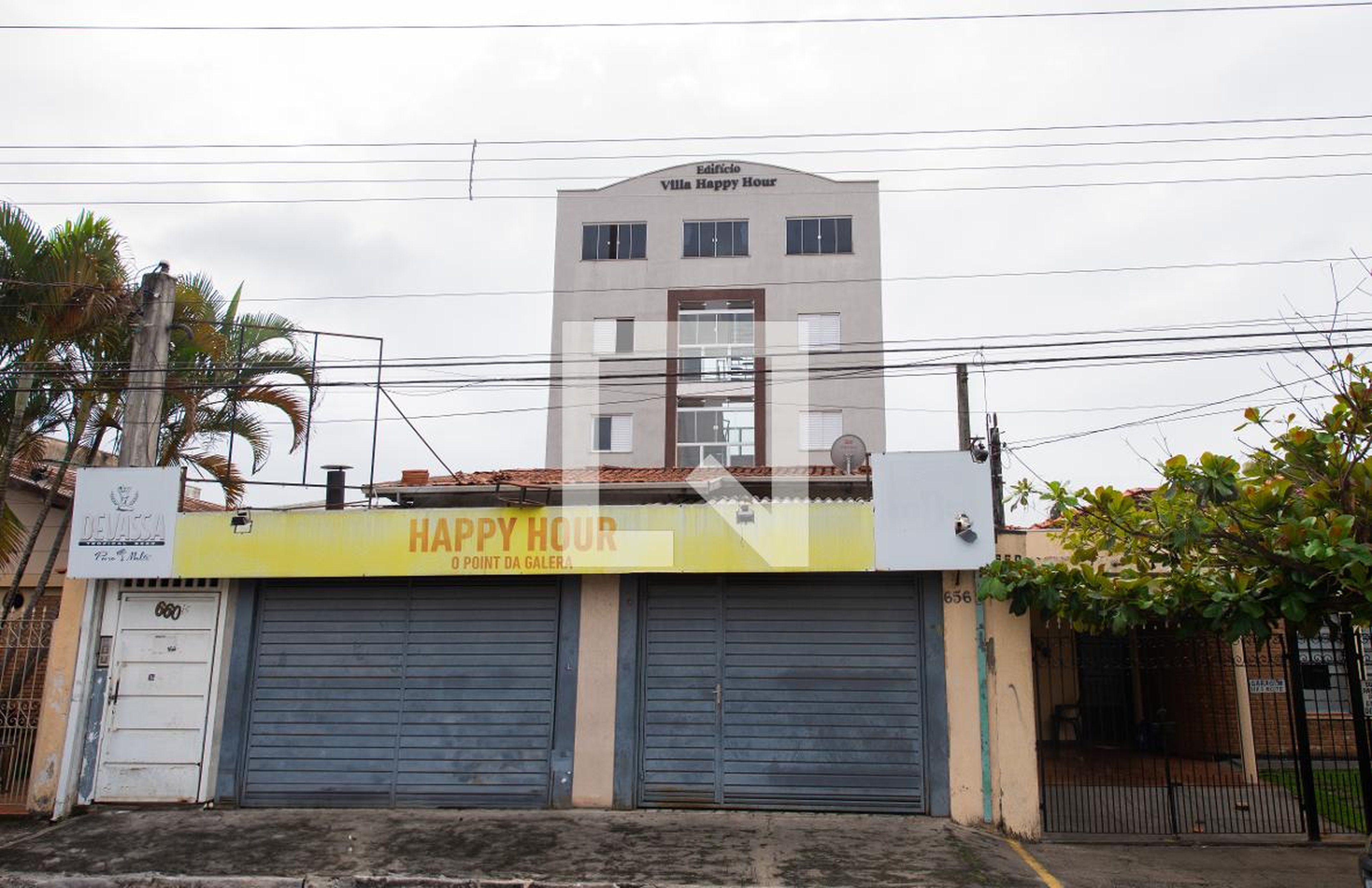 Fachada do Prédio Condomínio Vila Happy Hour