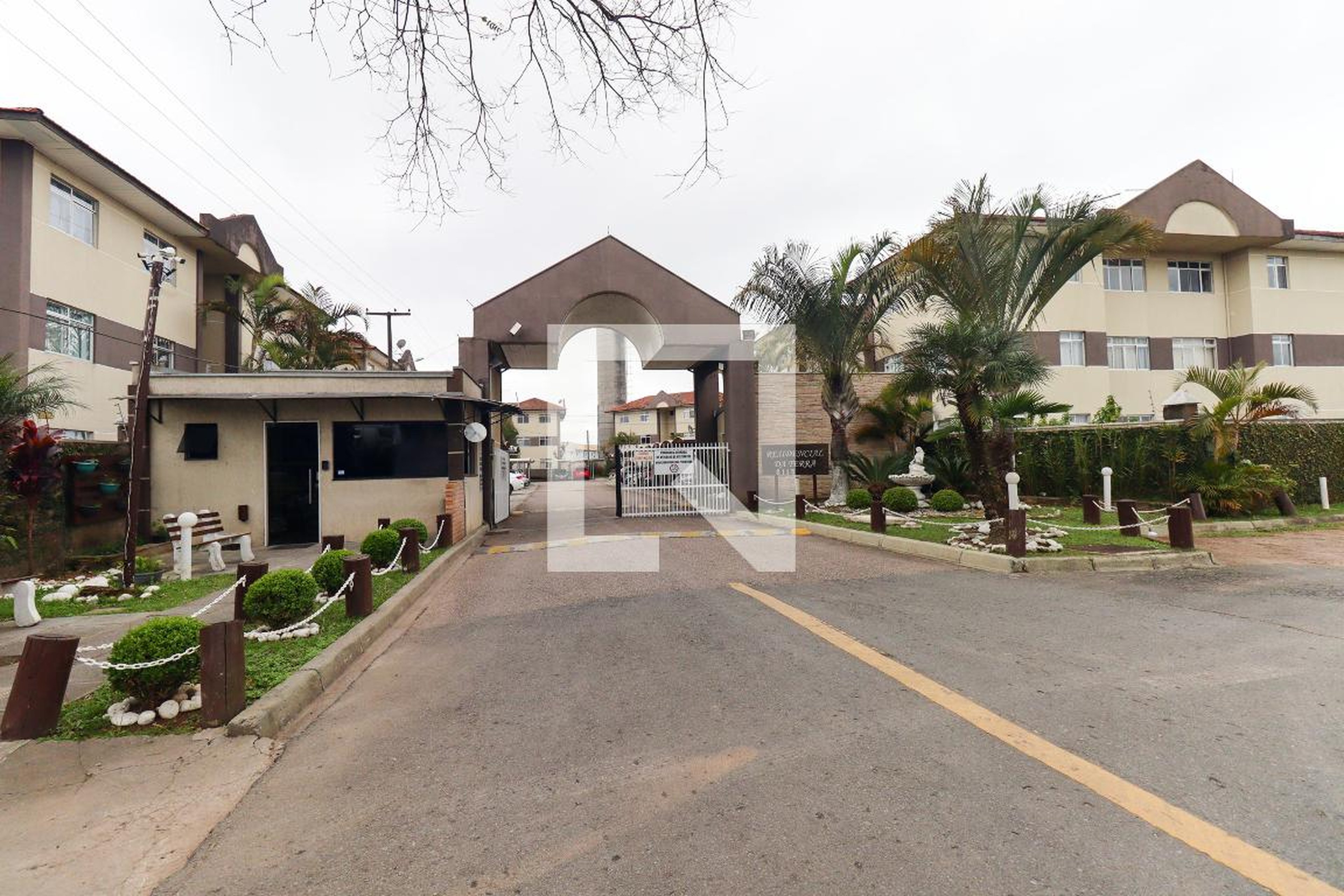 Fachada do Condomínio Residencial da Terra