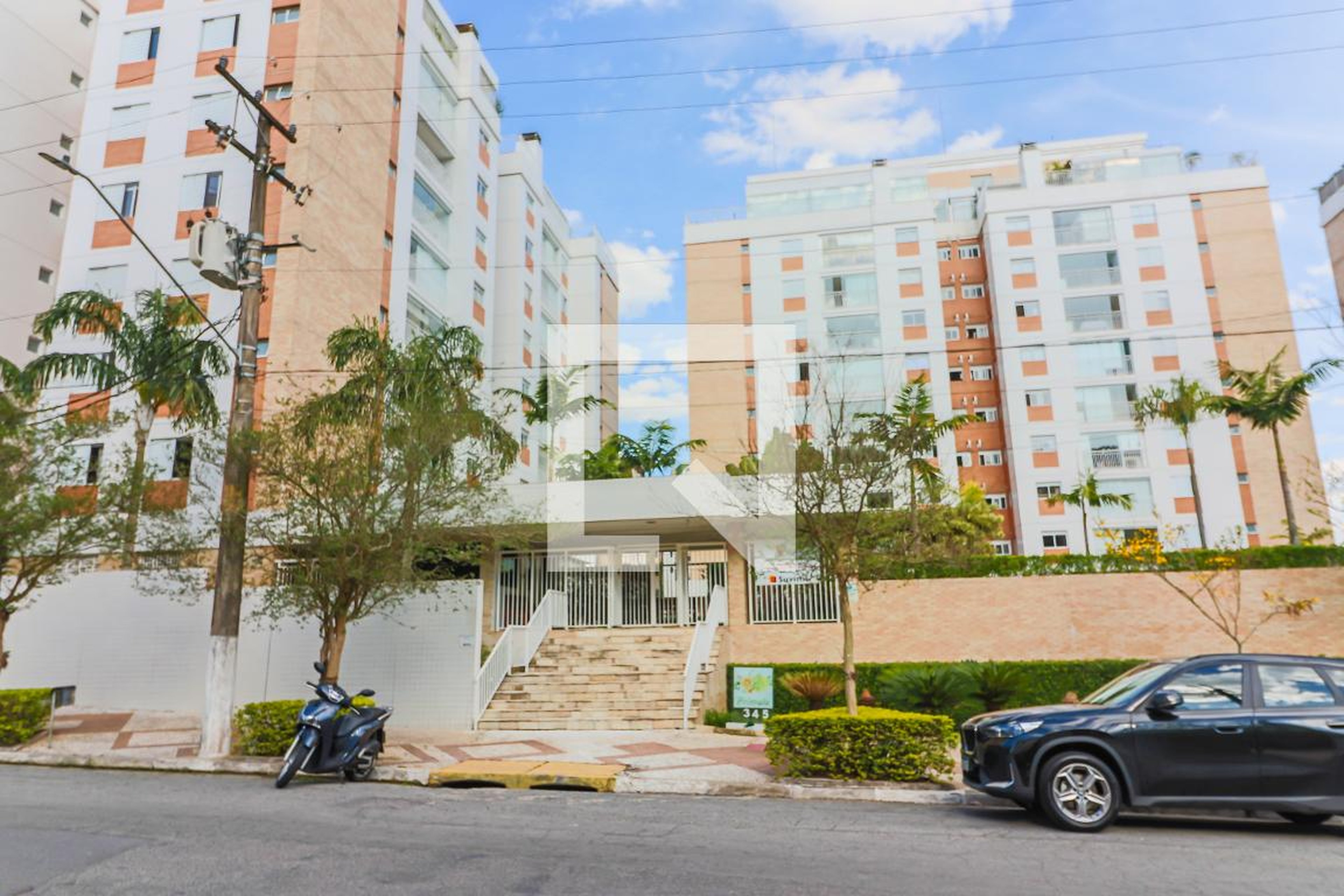 Fachada do Condomínio Condomínio Primula