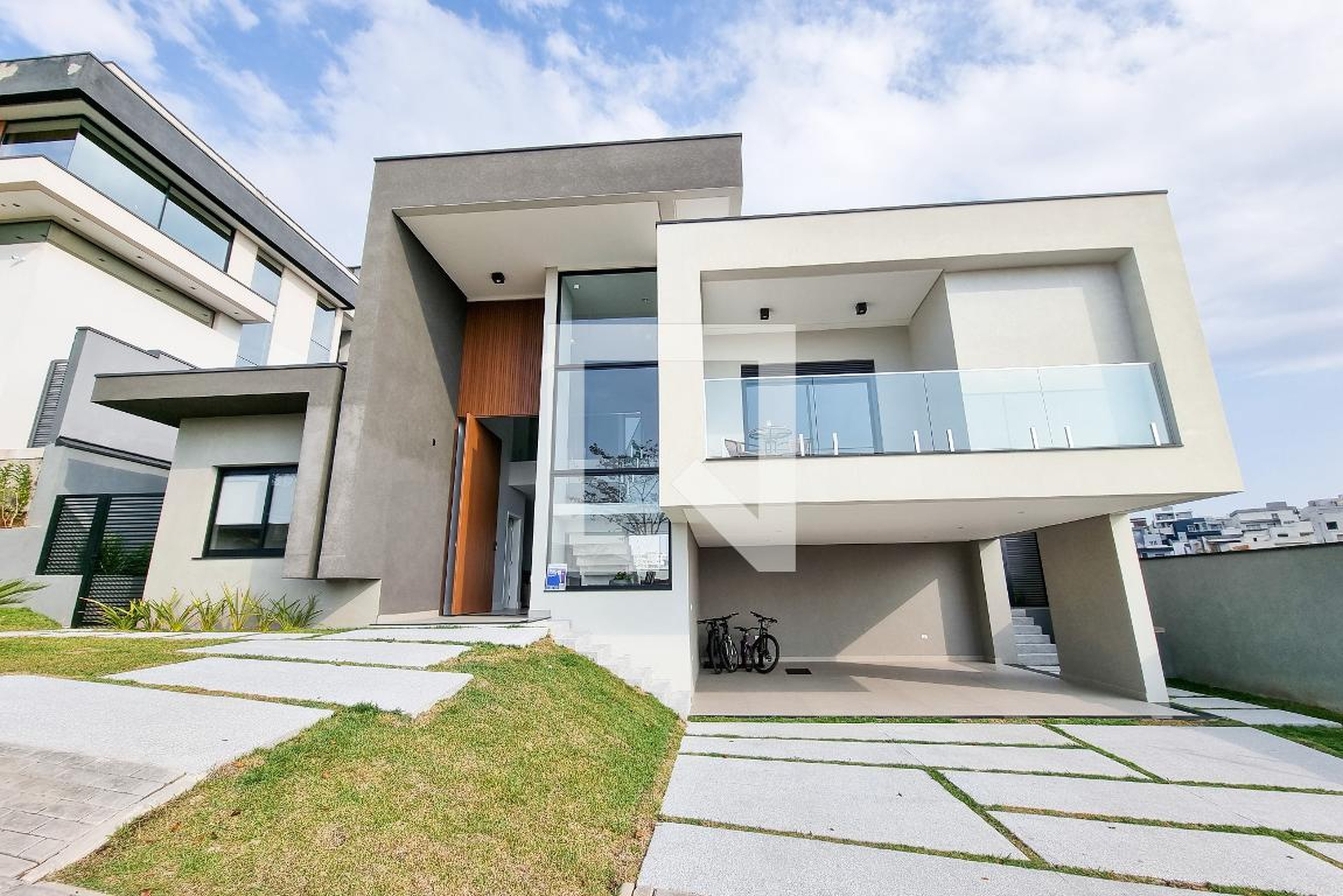 Fachada Condomínio em Avenida Durval Messias Queiroga, 21