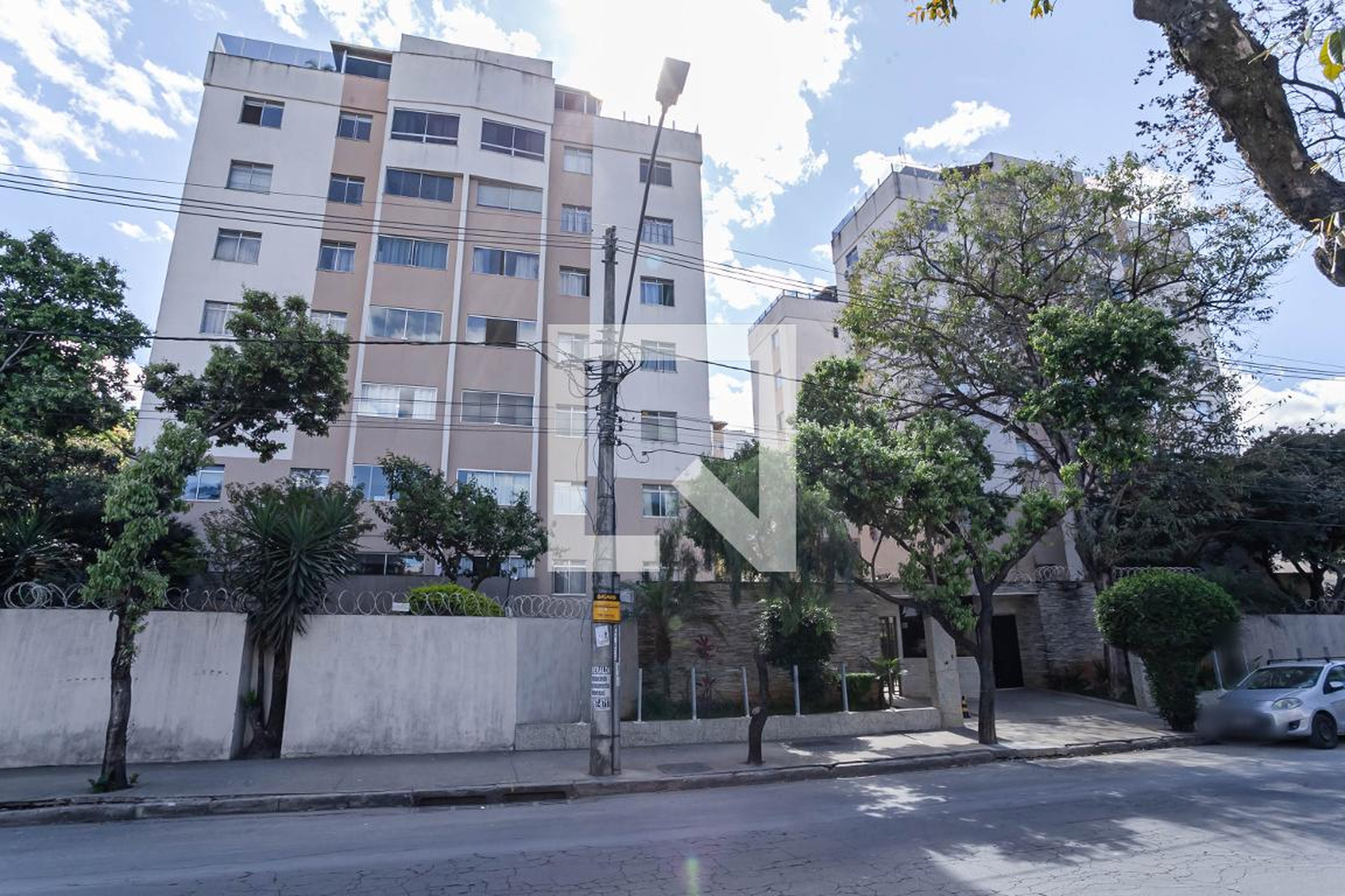 Fachada do Condomínio Residencial Fleming