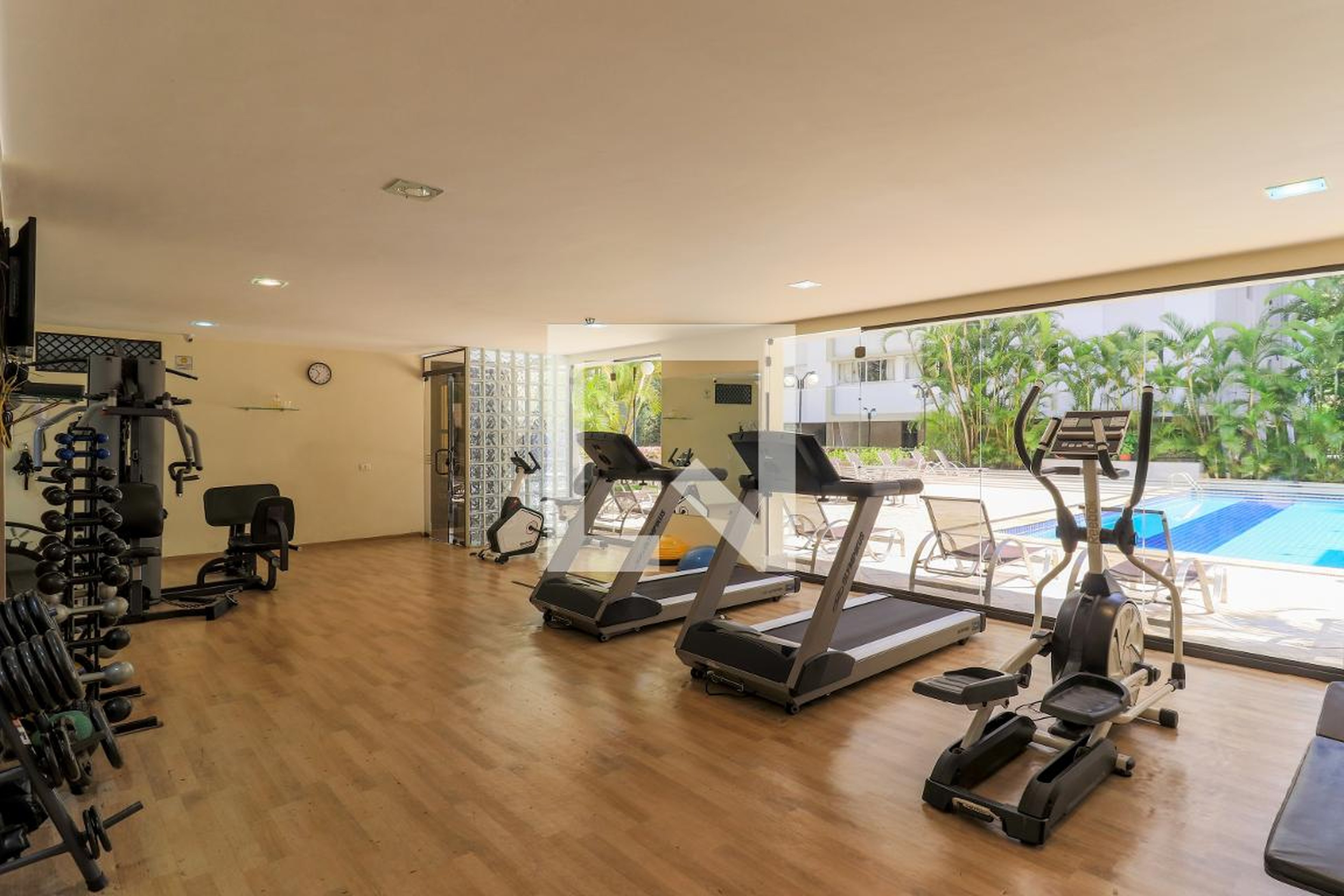 Área comum - Academia - 