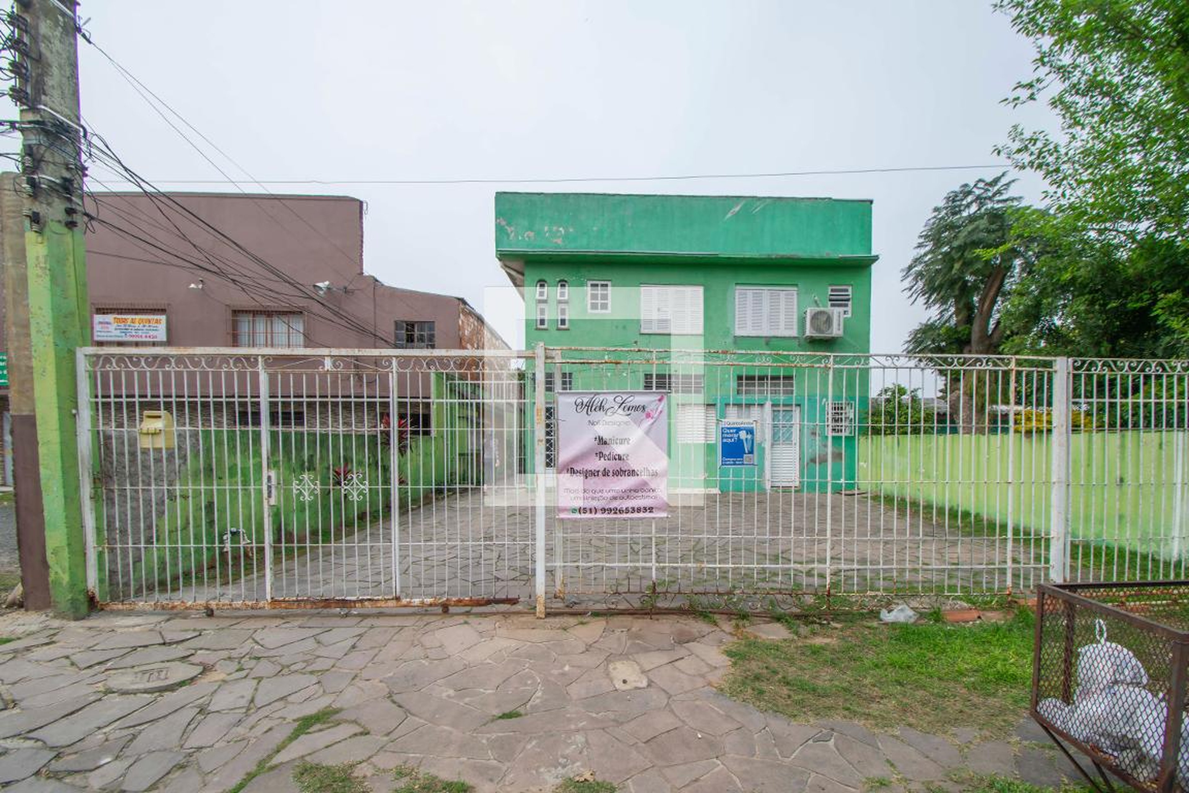 Fachada do Prédio Condomínio em Rua Farroupilha, 2157