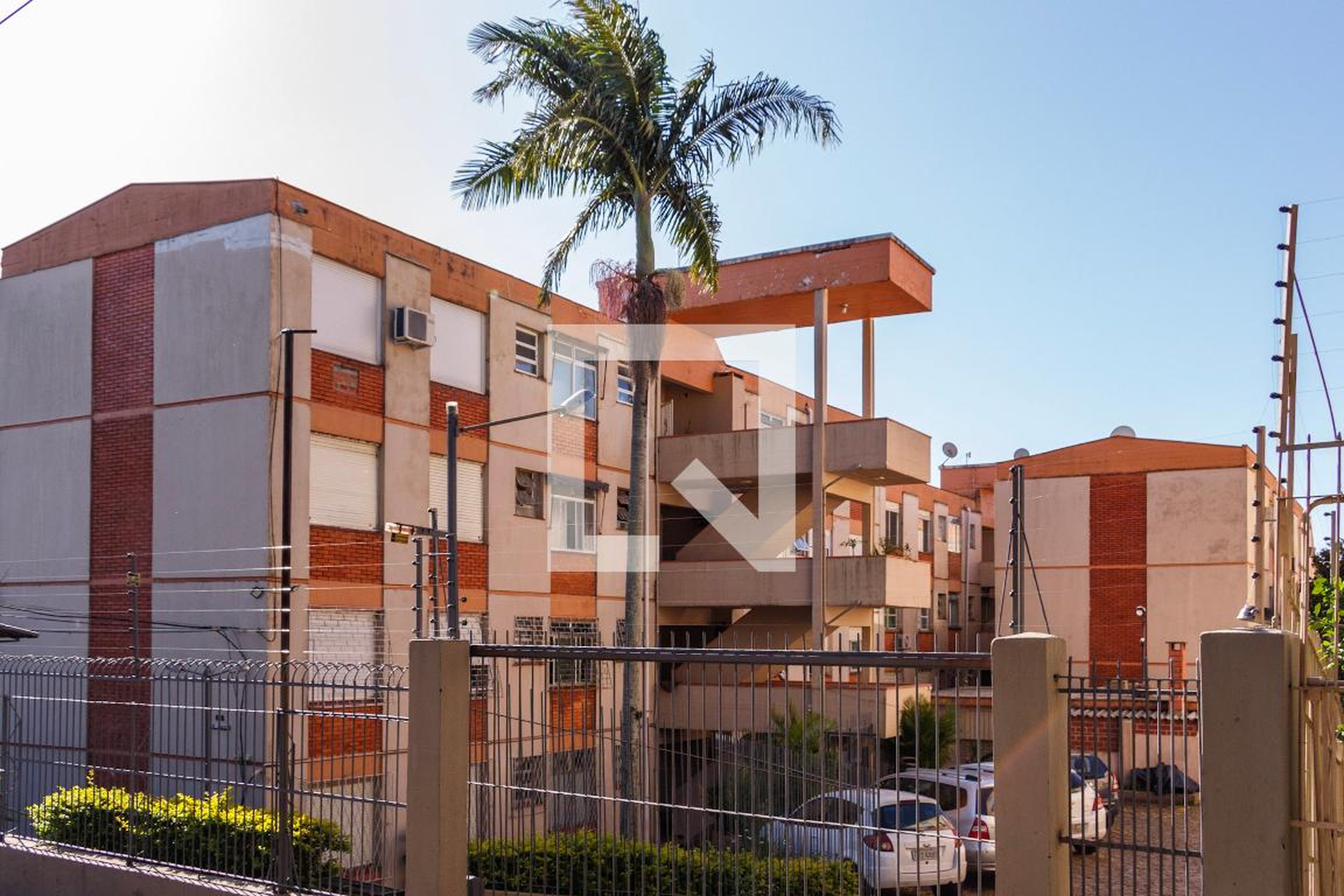 Fachada do condomínio Edifício Madri