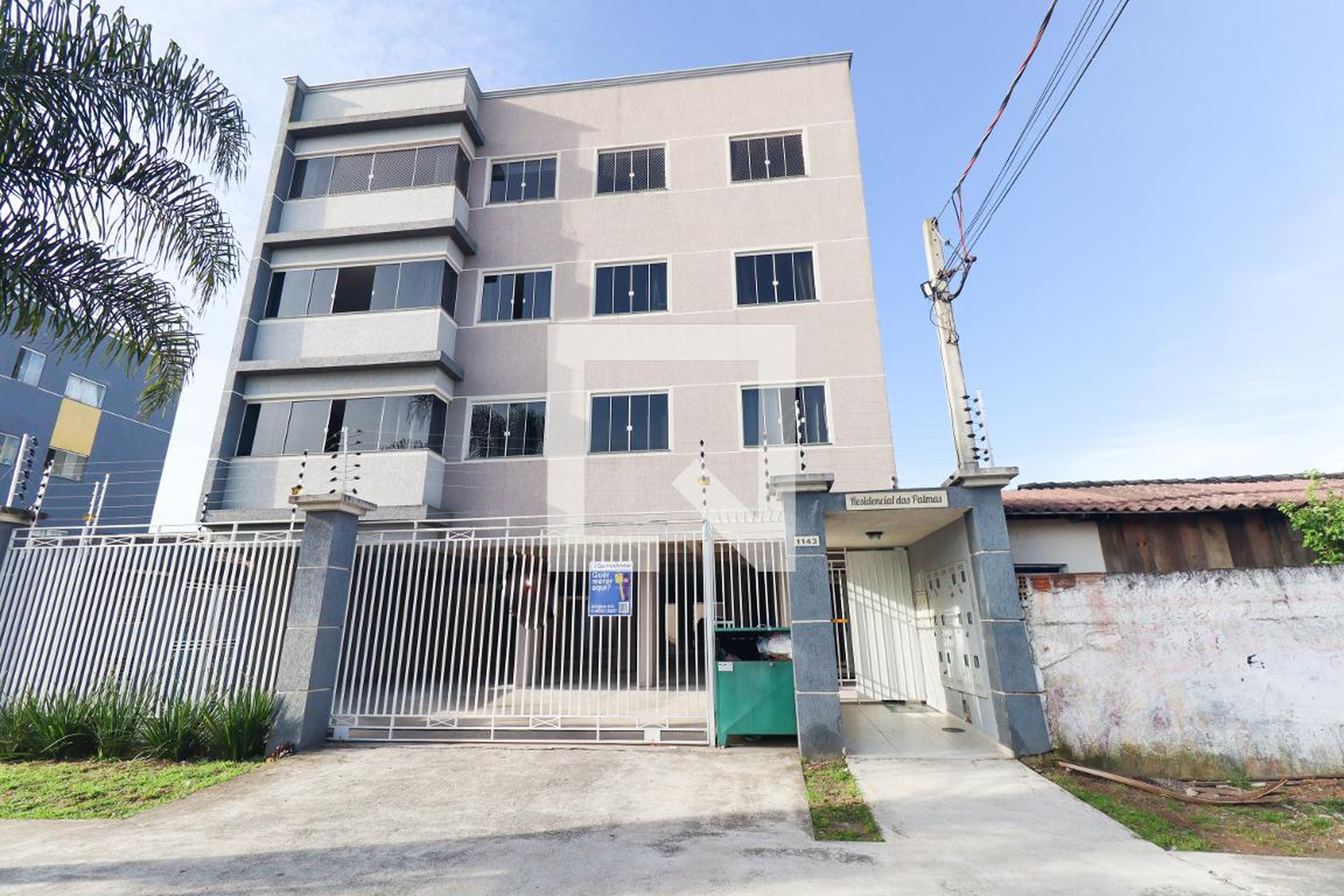 Fachada do Condomínio Residencial das Palmas