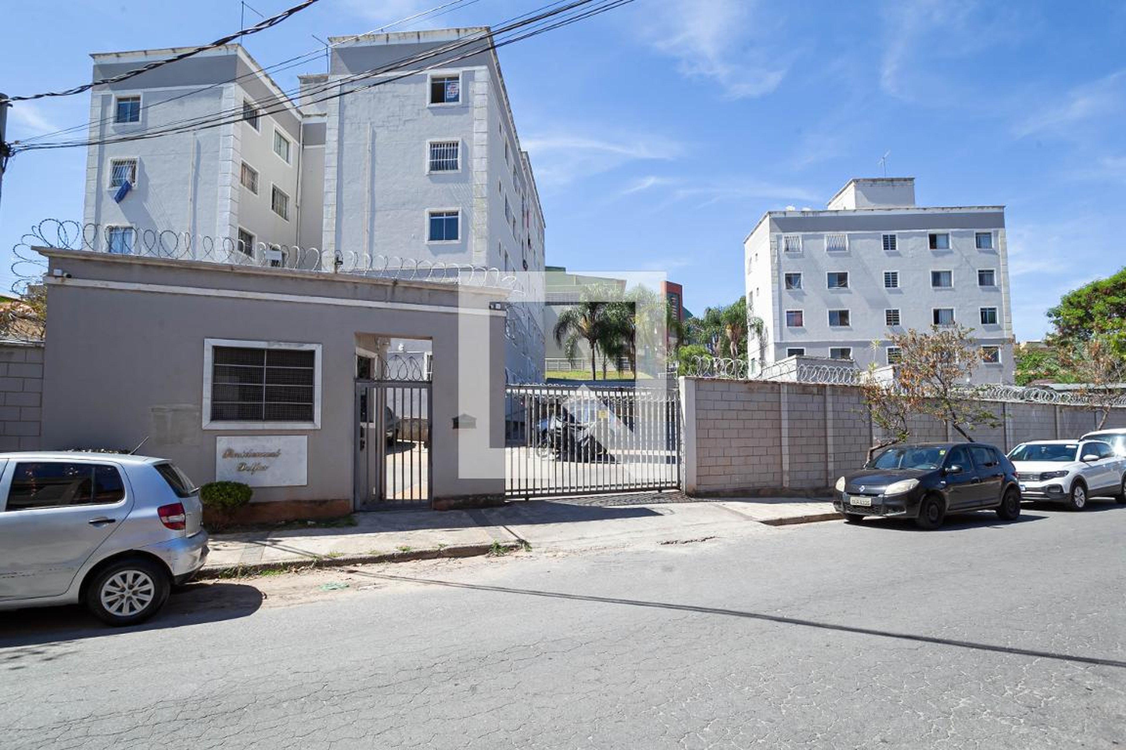 Fachada do Condomínio Residencial Delfos