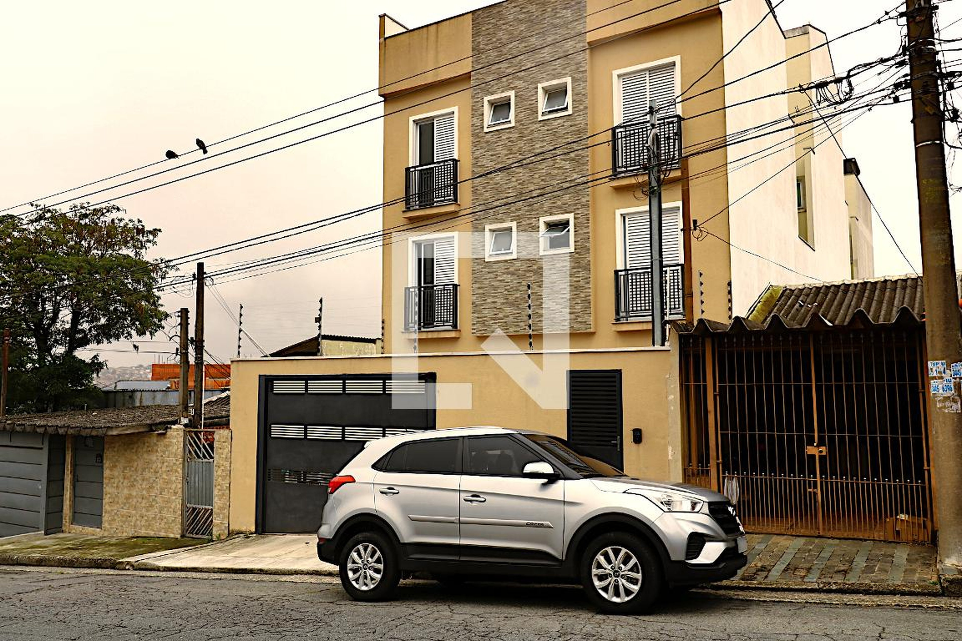 Fachada Condomínio Bloco Gama