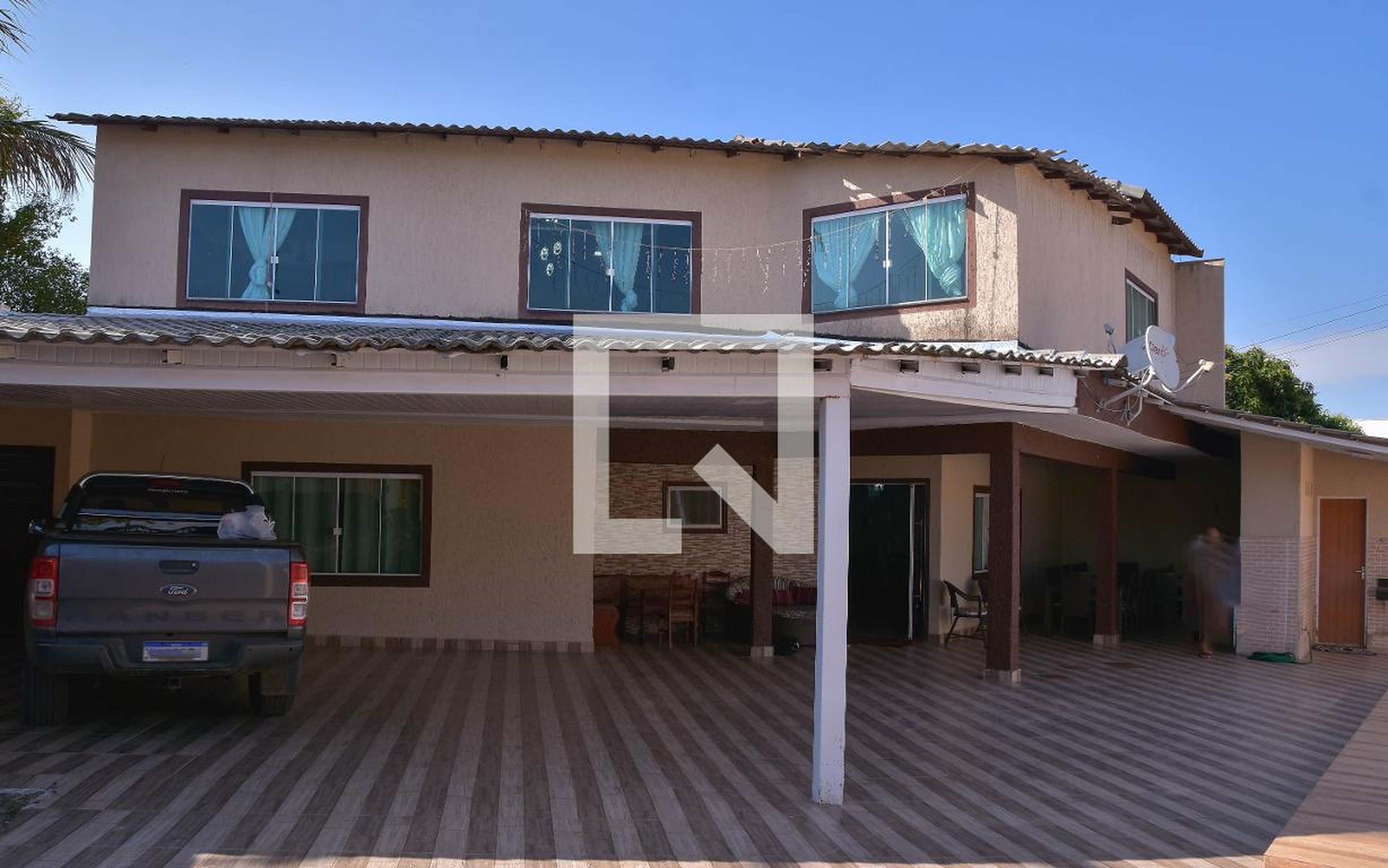 Fachada Condomínio em Colônia Agrícola Bernardo Sayão Chácara 10a, 2