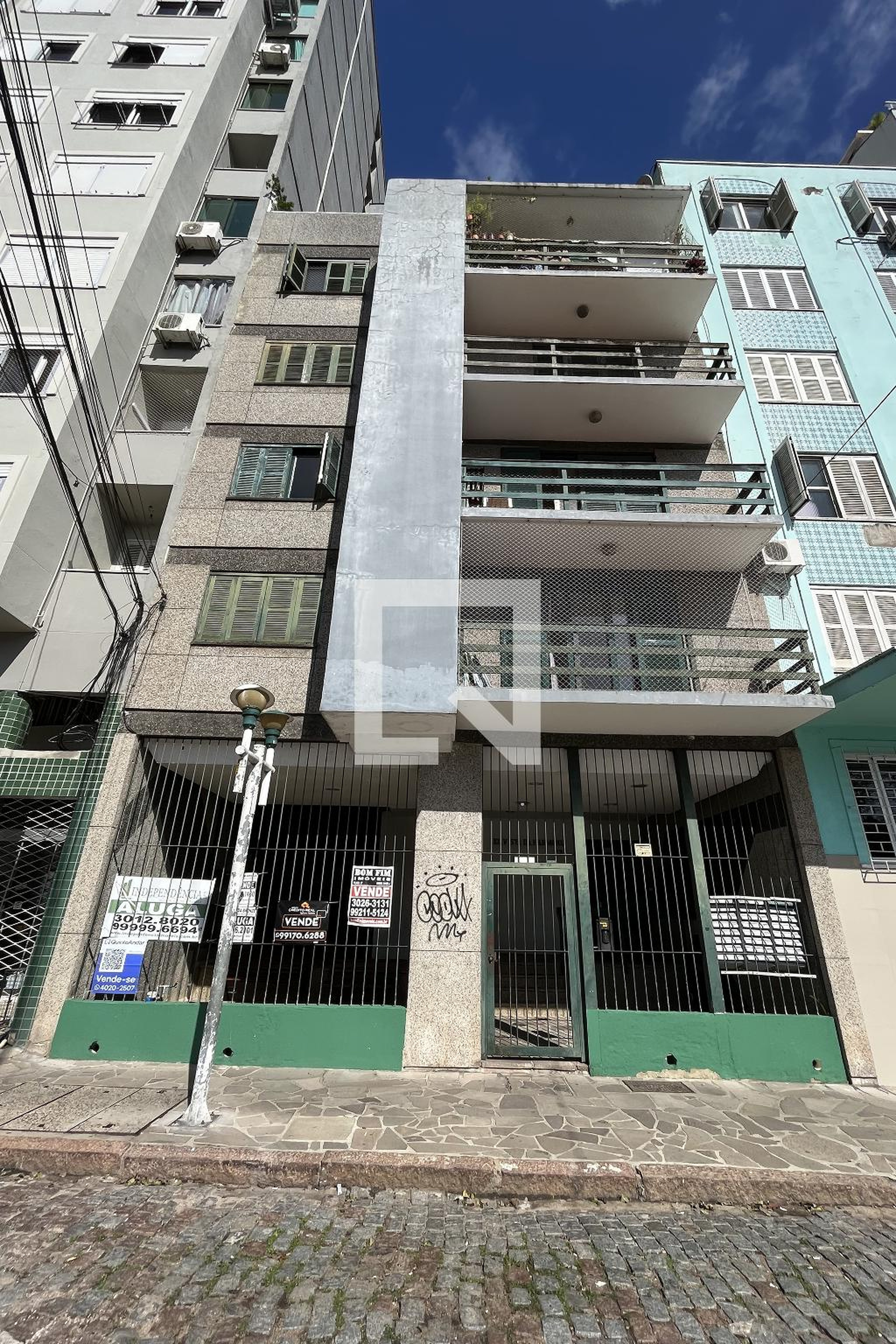 Fachada Condomínio em Rua dos Andradas, 235