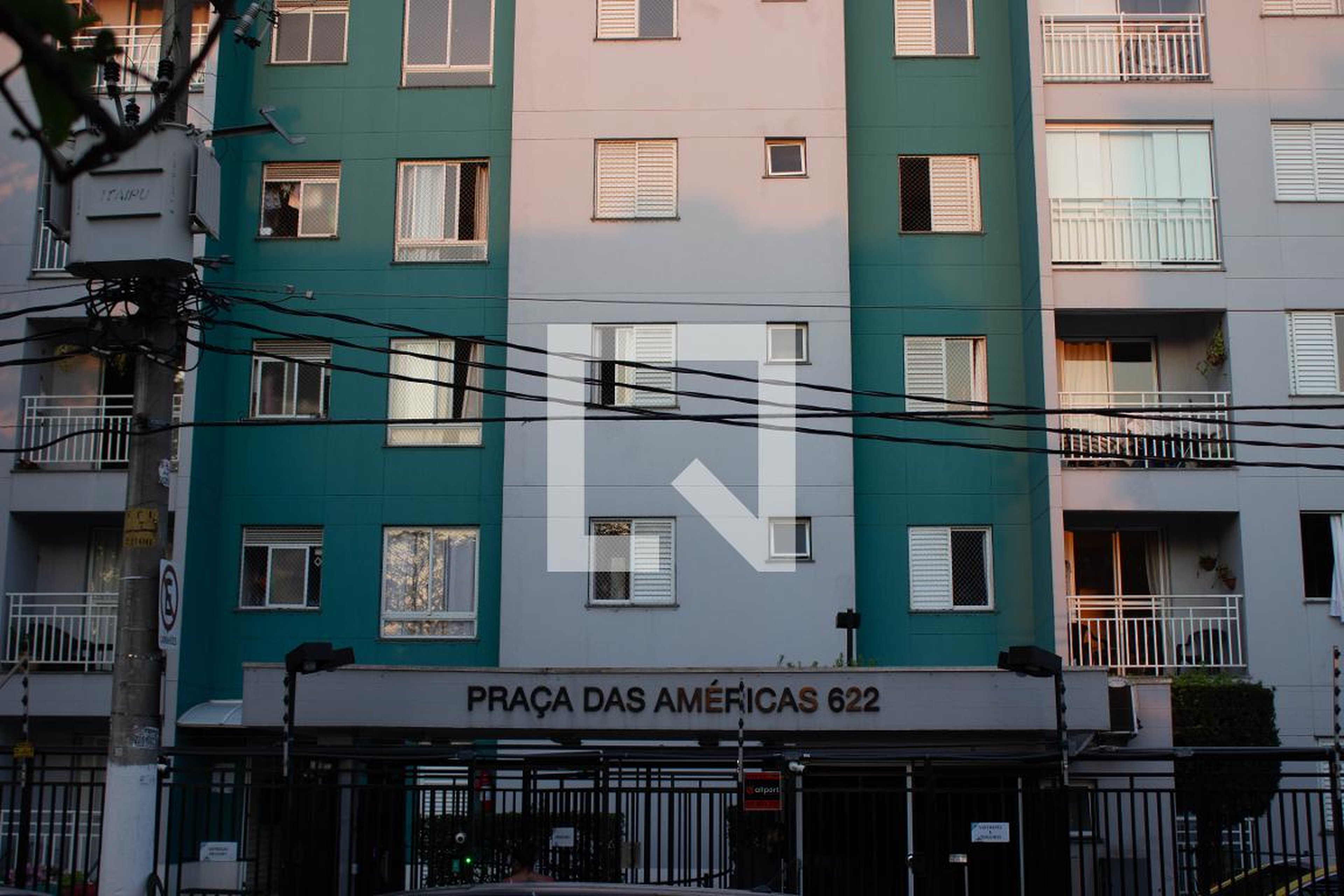 Fachada do Prédio Residencial Praça Américas